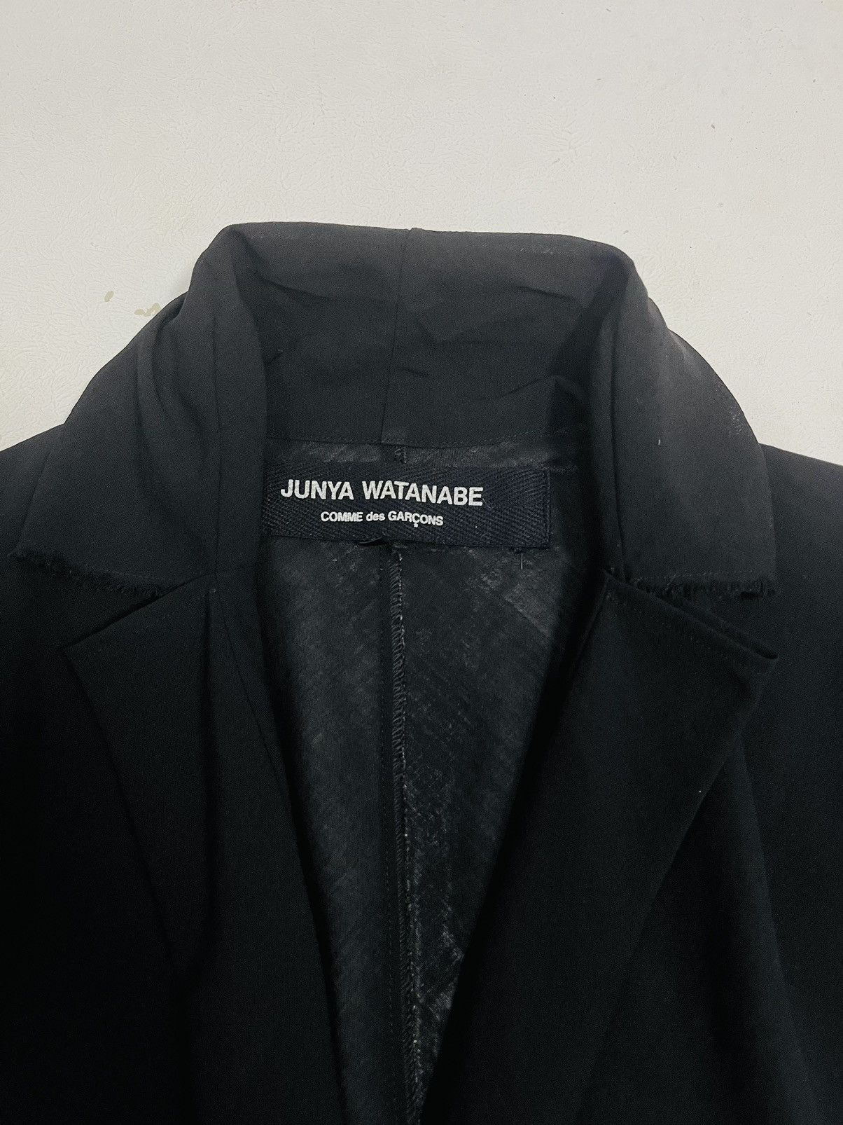 Comme des Garcons Junya Watanabe Comme des Garcons Long Wool Light Jacket Size S / US 4 / IT 40 - 7 Thumbnail