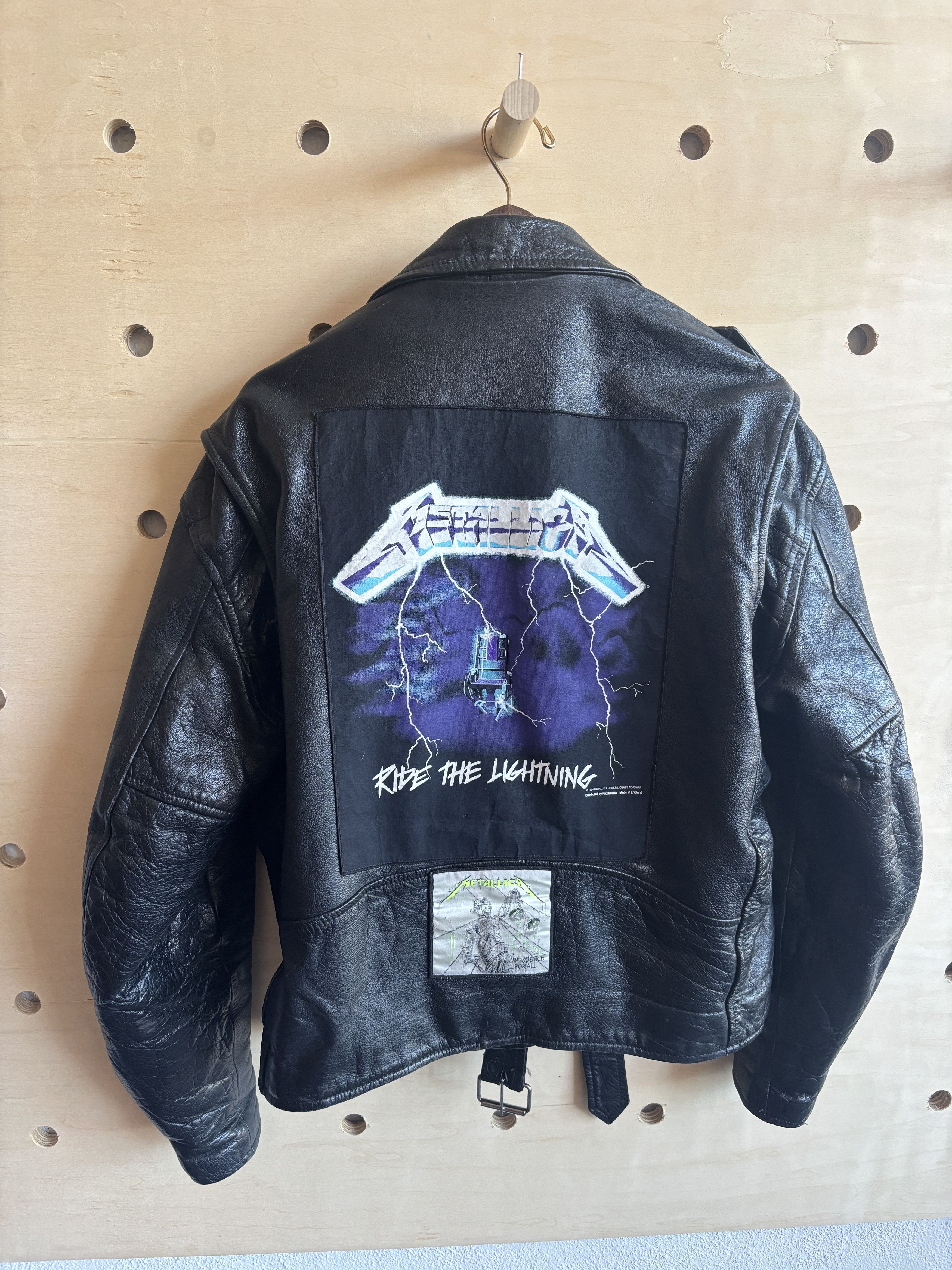 Other Vintage Echtes Leder Leather With 90's Metallica Patches Size US L / EU 52-54 / 3 - 1 Thumbnail