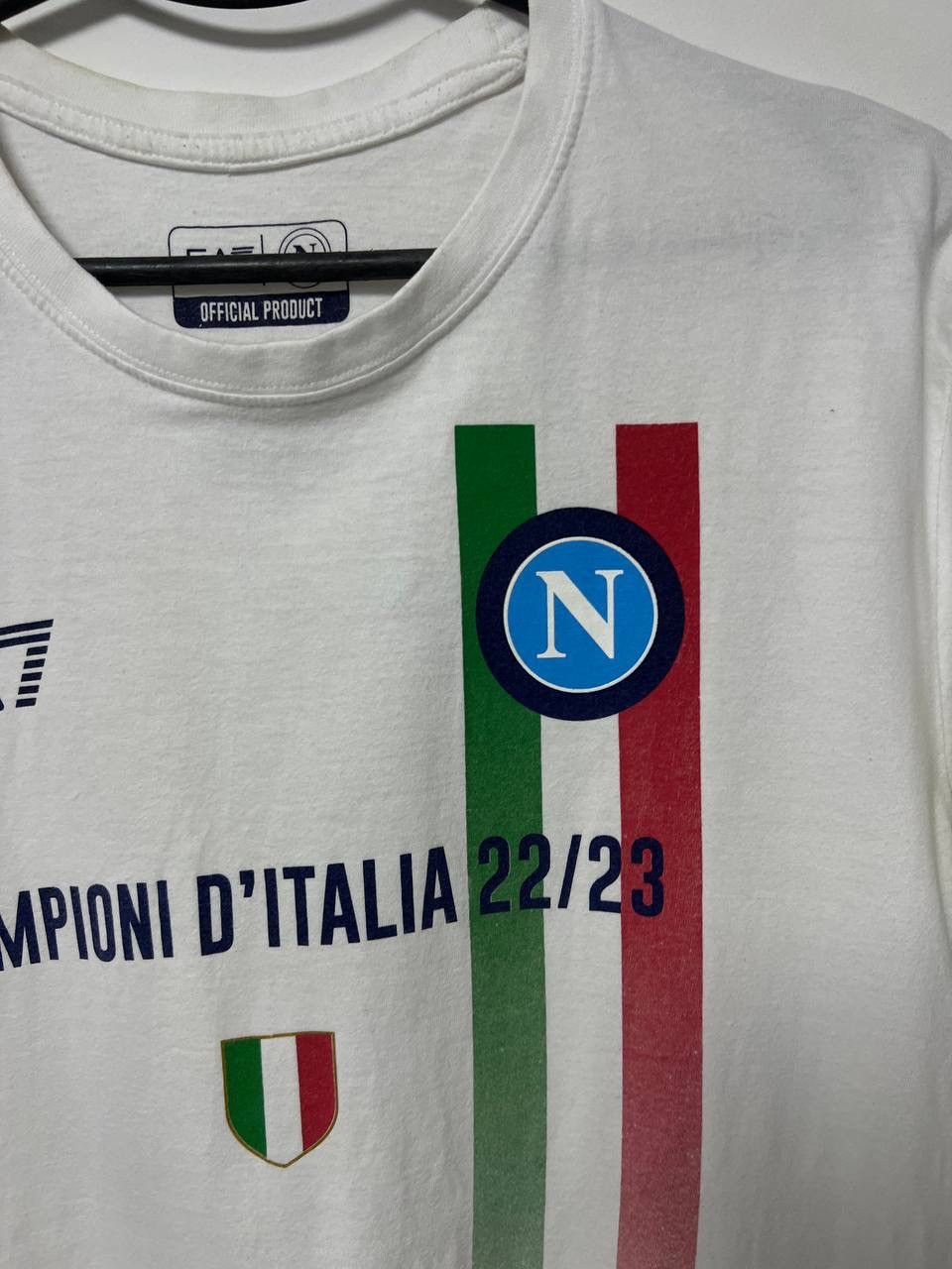 Emporio Armani Emporio Armani Napoli Champios 2022/2023 T shirt EA7 L Size US L / EU 52-54 / 3 - 14 Thumbnail
