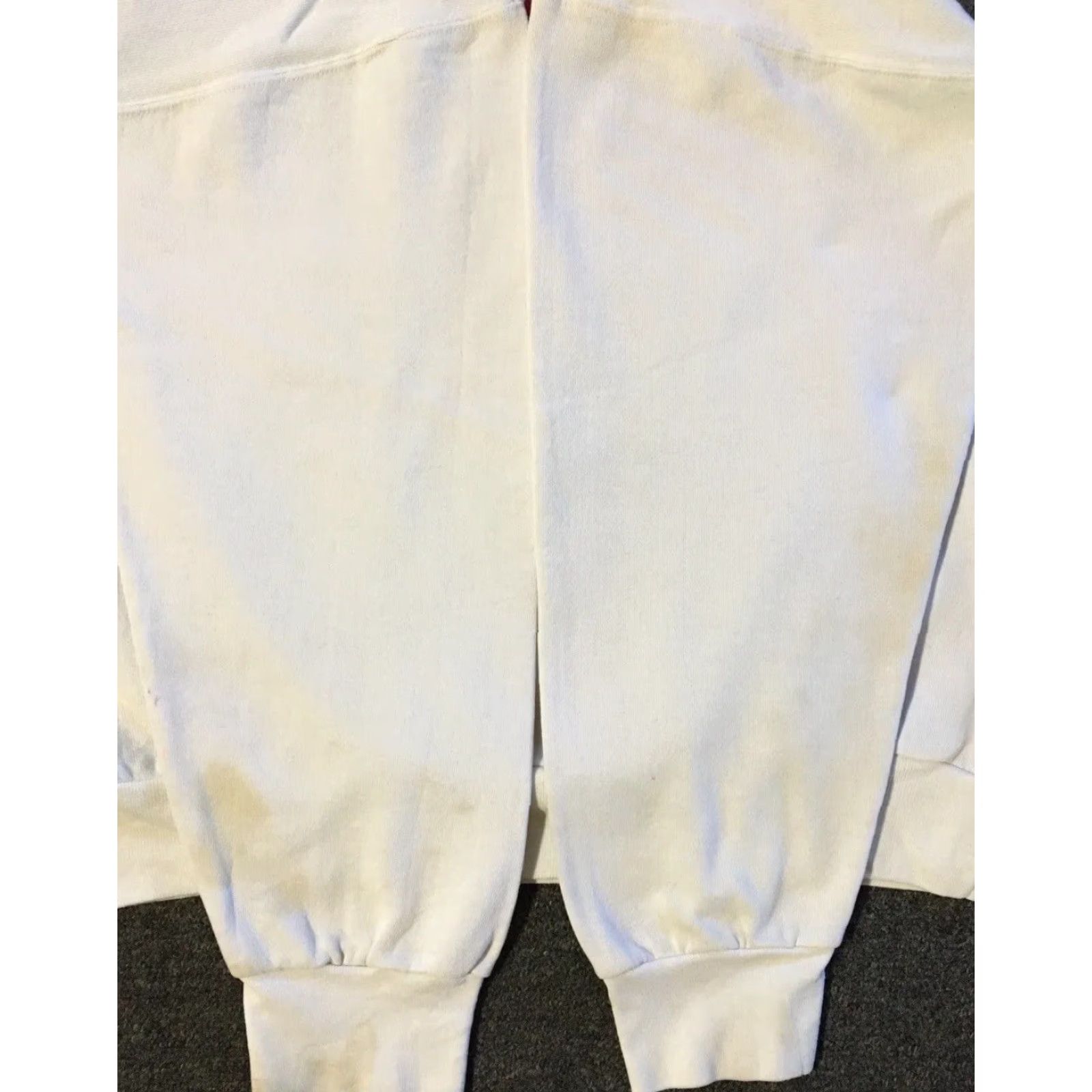 Vintage VINTAGE 90s Grandpa Hoodie M White Distressed Sweatshirt Im Retired Faded Joke Dad Grunge 80s 90s Size US M / EU 48-50 / 2 - 6 Thumbnail