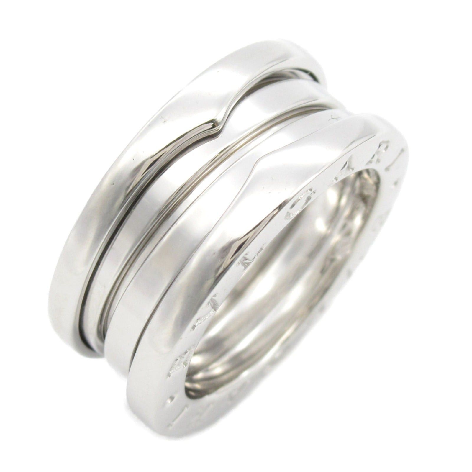 Bvlgari B Zero One Ring 3Belt K18Wg (White Gold) Silver