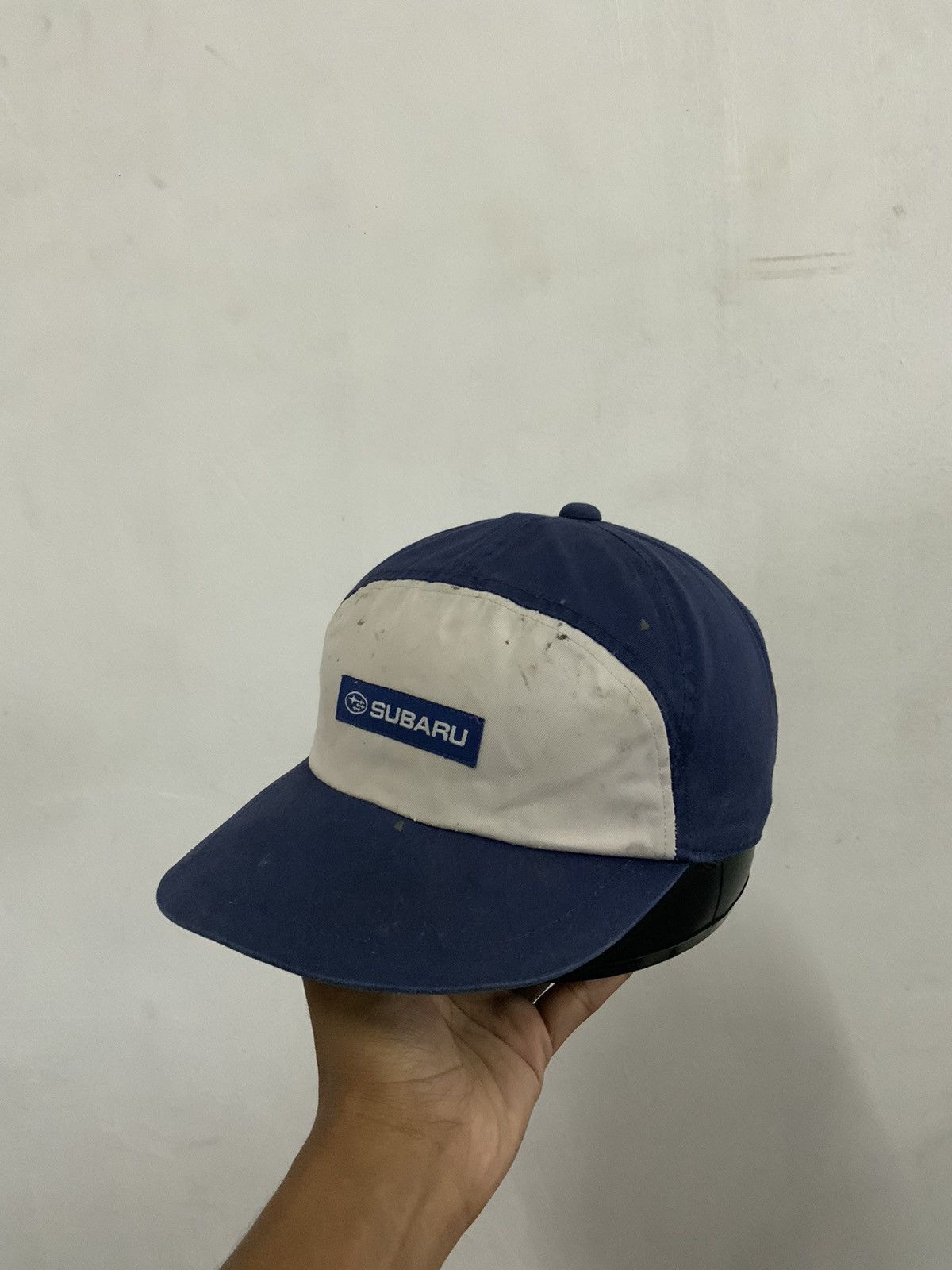 Vintage Subaru Patches Rusty Indigo Hat