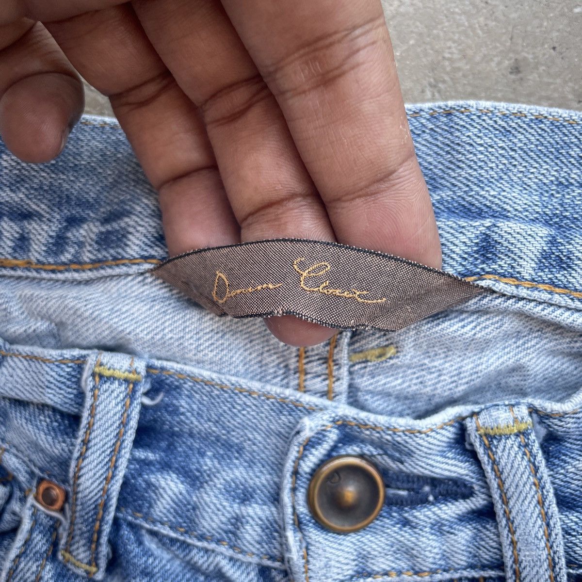 20471120 Vintage Japanese Designer Redline Selvedge Denim Jeans Size US 26 / EU 42 - 5 Thumbnail