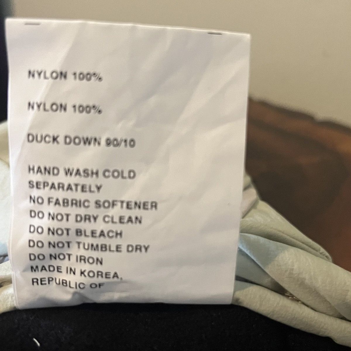 POST ARCHIVE FACTION (PAF) 4.0+ Down Gloves “Left” Size ONE SIZE - 12 Thumbnail
