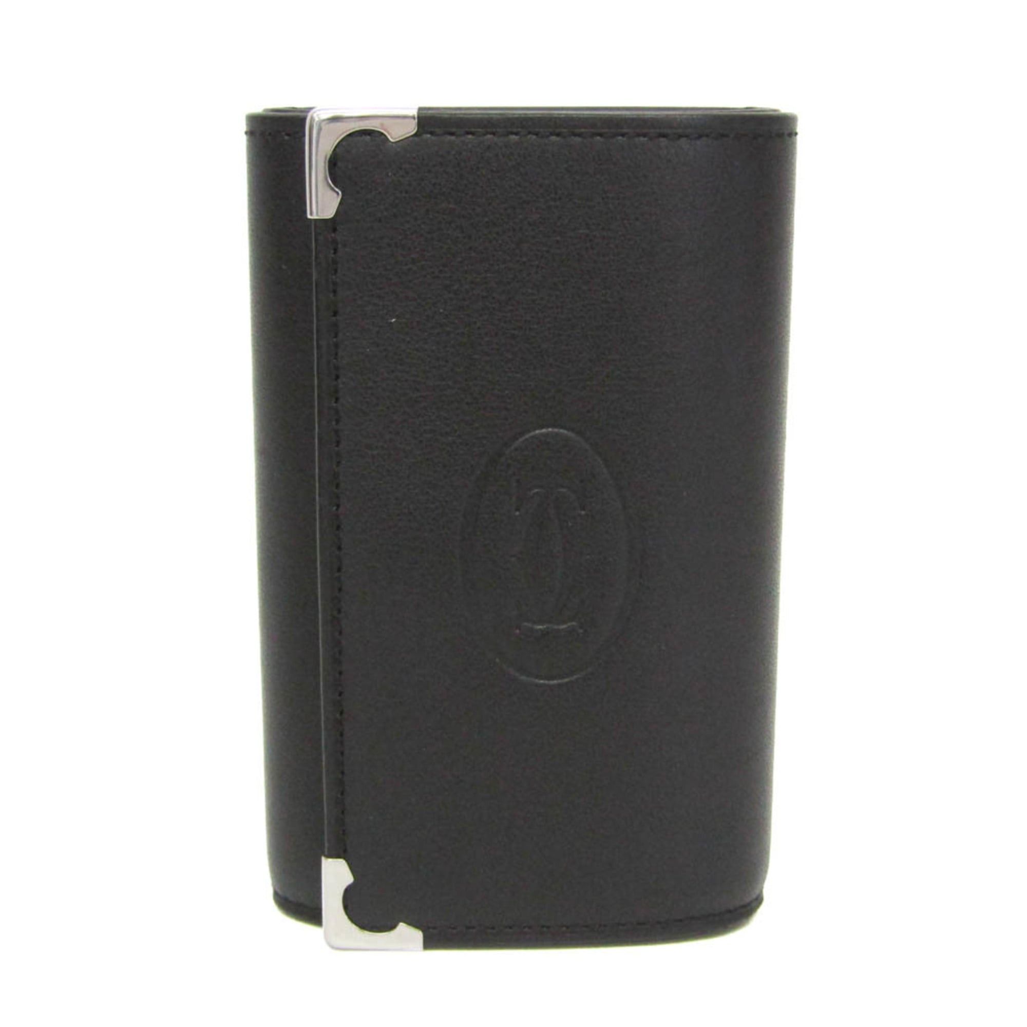 Cartier Cartier Must Cabochon L3000579 Men,Women Leather Key Case Black Size ONE SIZE - 1 Thumbnail