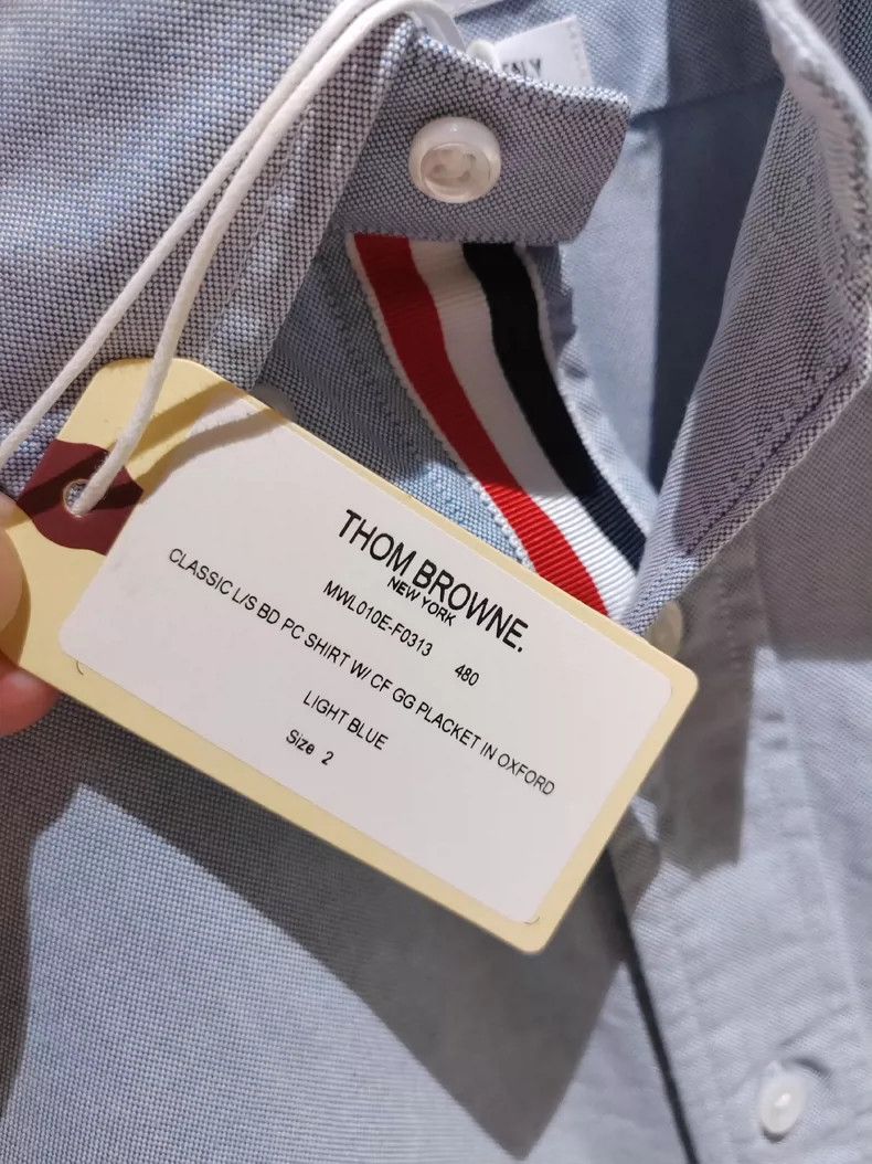 Thom Browne Thom Browne Oxford cloth shirt Size US M / EU 48-50 / 2 - 3 Thumbnail