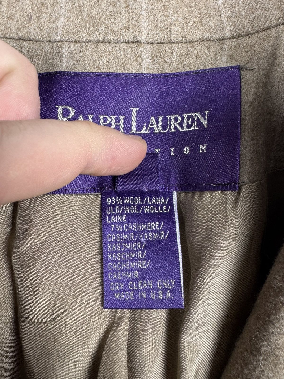 Ralph Lauren Purple Label Polo Ralph Lauren Purple Label Collection Wool Blazer USA Size L / US 10 / IT 46 - 11 Thumbnail