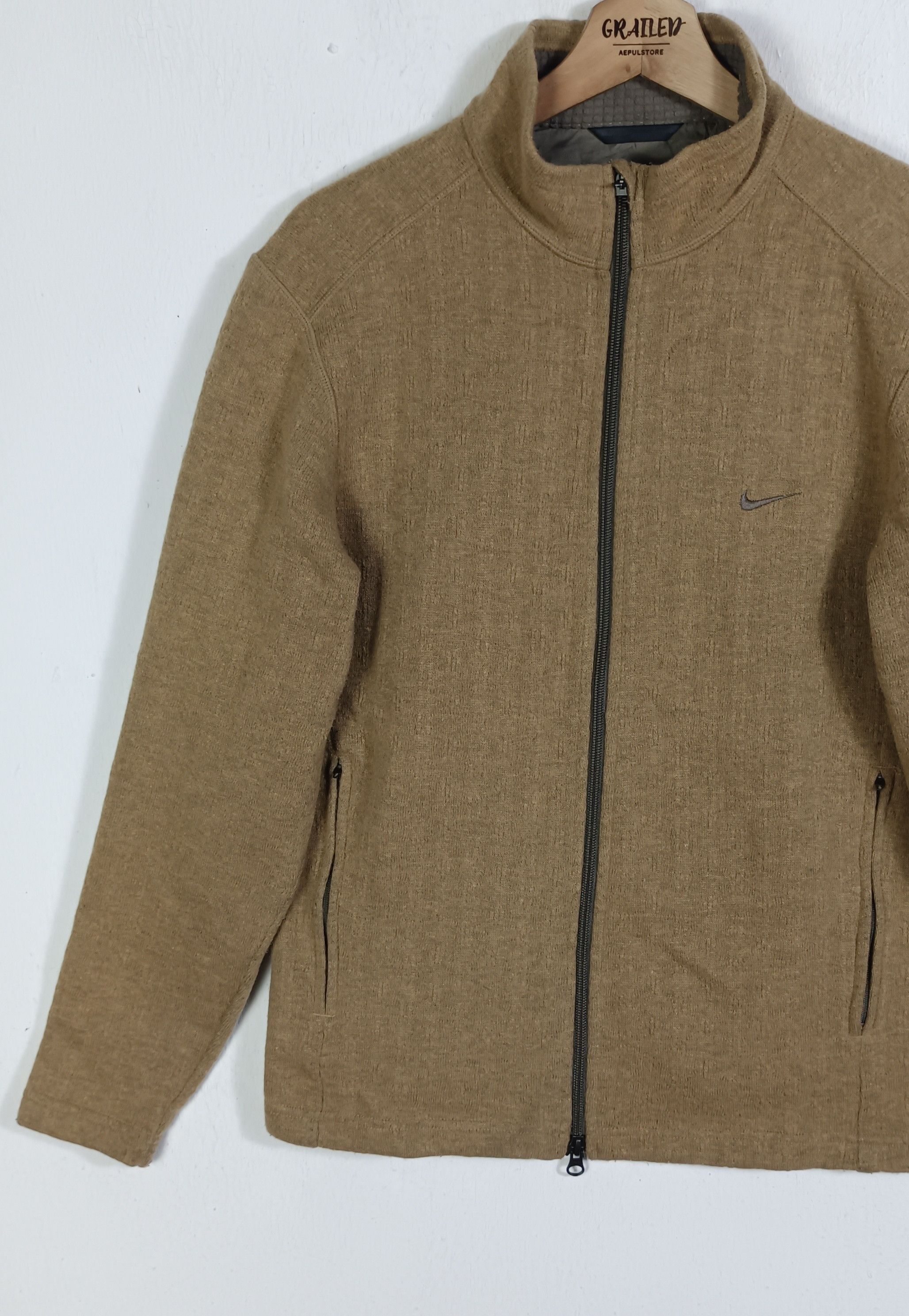 Nike × Vintage Vintage Nike Golf Small Logo Zipper Jacket Size US M / EU 48-50 / 2 - 3 Thumbnail
