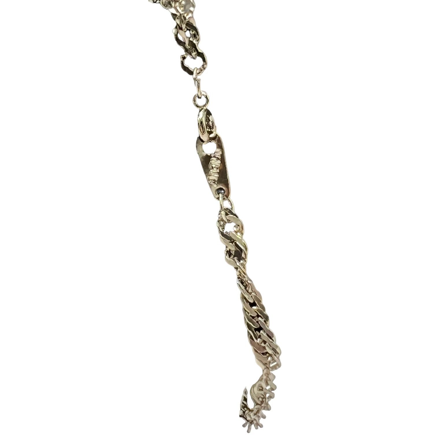 Other Simple Silver Links Bracelet Made in India 8 Inch Size ONE SIZE - 3 Thumbnail