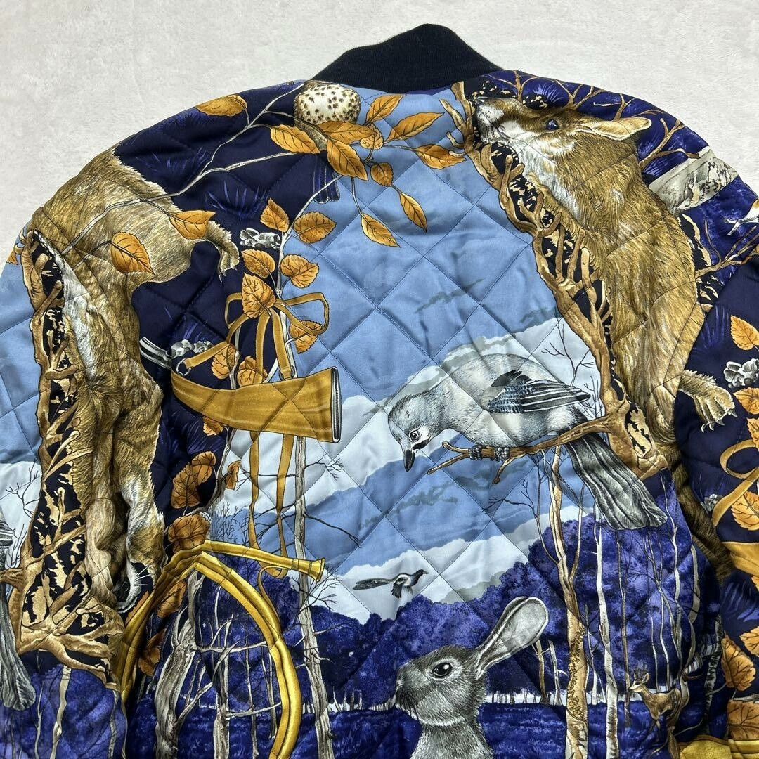 Hermes hermes reversible silk ma-1 flight jacket Size US L / EU 52-54 / 3 - 4 Thumbnail