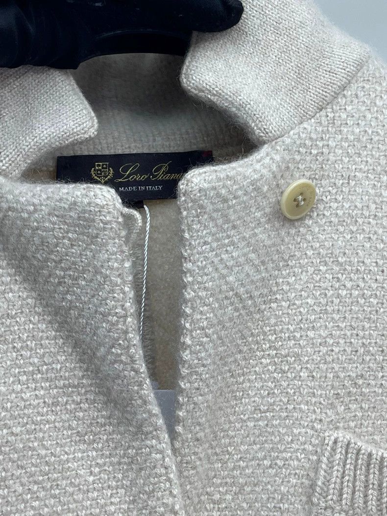 Loro Piana LORO PIANA Autumn and winter knit cashmere cardigan coat Size S / US 4 / IT 40 - 6 Thumbnail