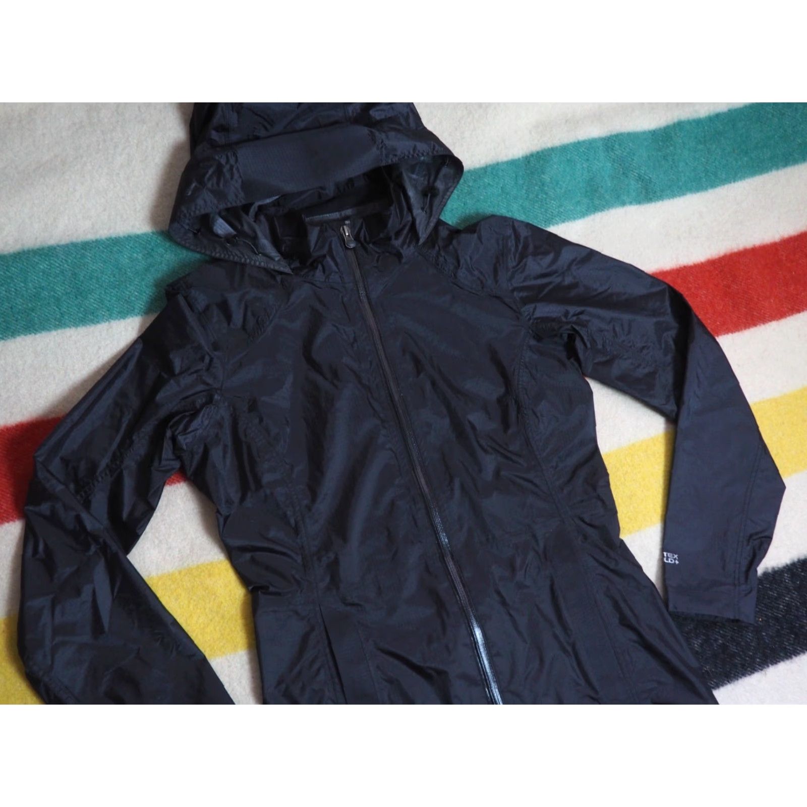 Outdoor Research Outdoor Research OR Helium Rambler Black Hooded Windbreaker Jacket Womens XS Size XS / US 0-2 / IT 36-38 - 3 Thumbnail