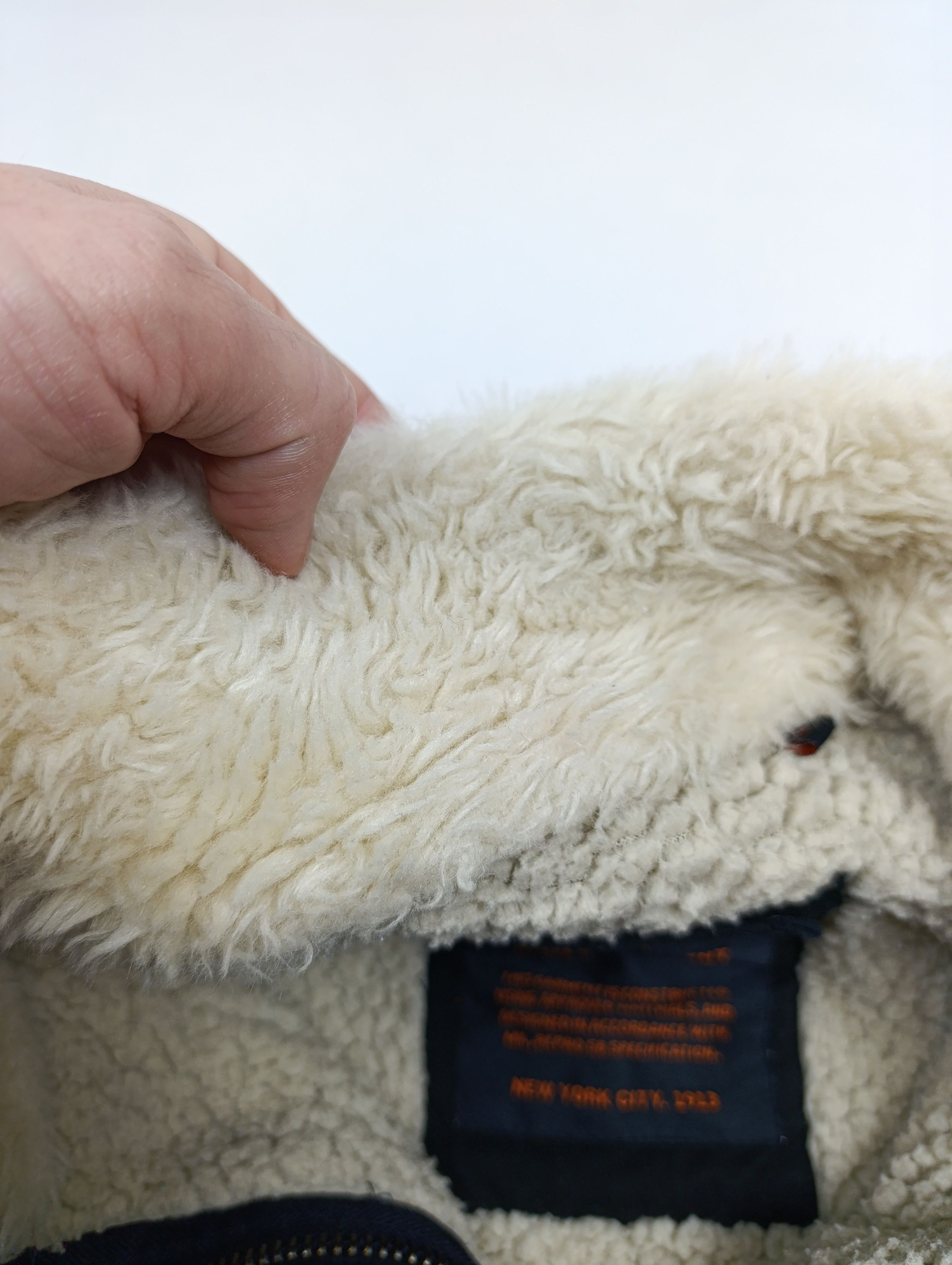 Schott SCHOTT NYC MEN'S SHELTER PLAIN KNIT SHERPA JACKET Size US L / EU 52-54 / 3 - 17 Thumbnail