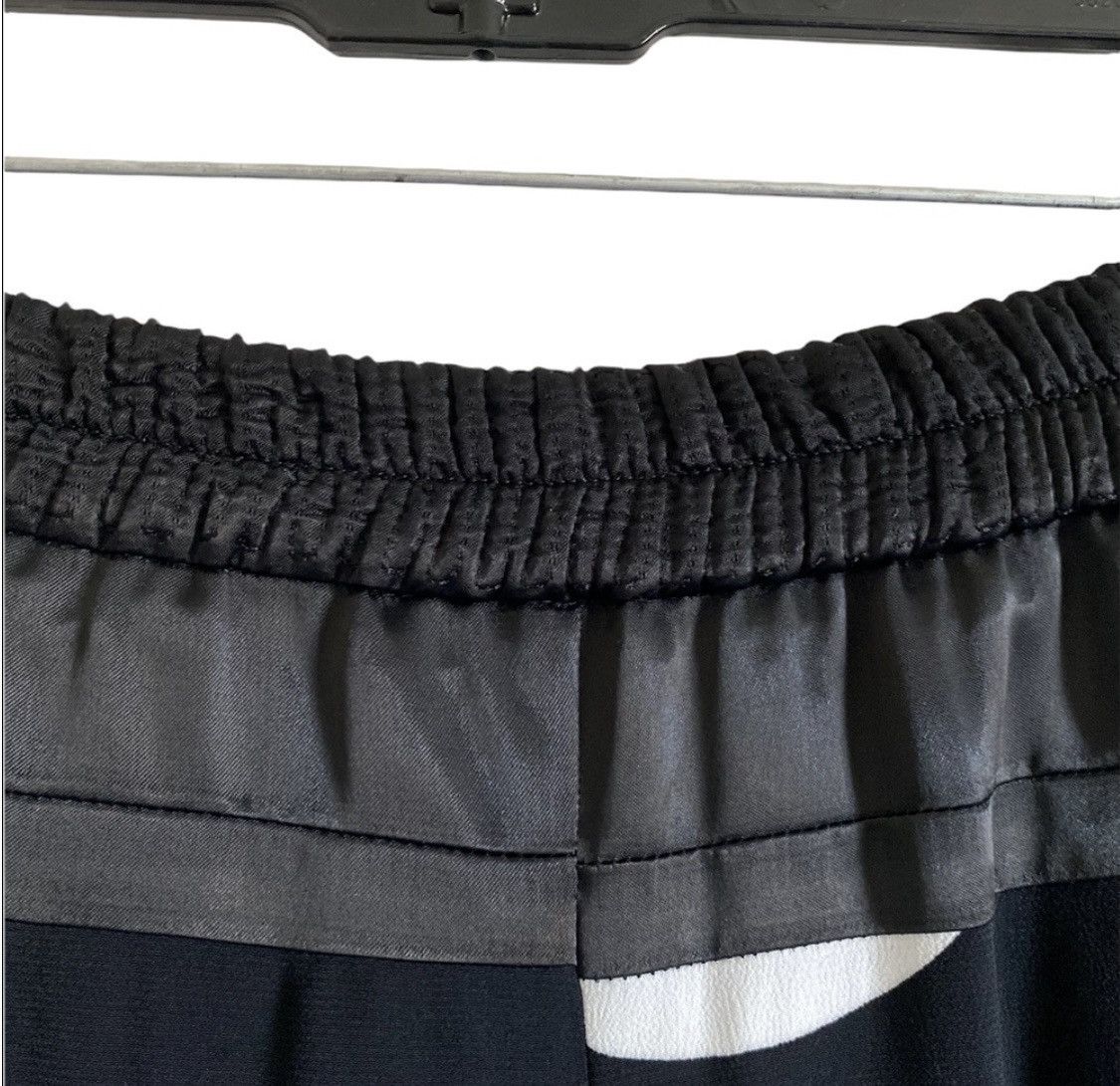 H&M H&M BLACK PLEATED POLKA DOT HIGH RISE PANTS Size 27" / US 4 / IT 40 - 5 Thumbnail