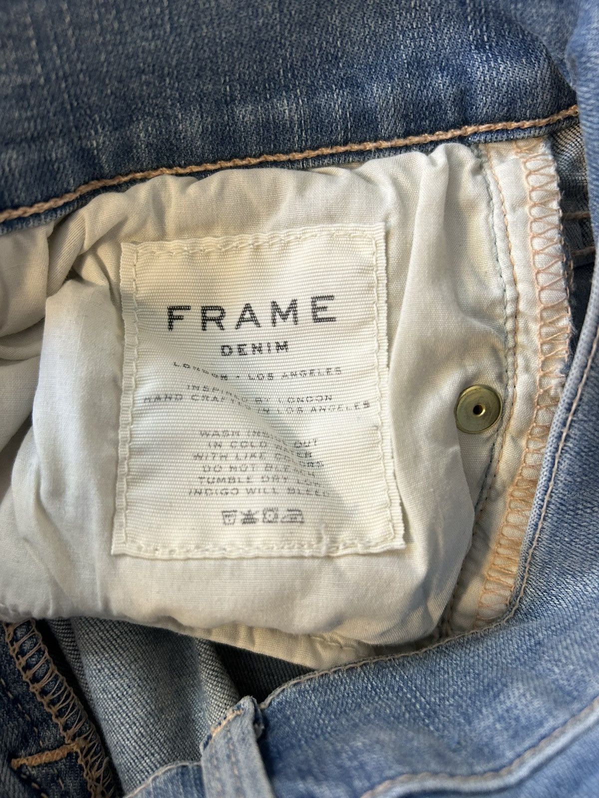 Frame frame le skinny de jeanne Size 27" / US 4 / IT 40 - 5 Thumbnail