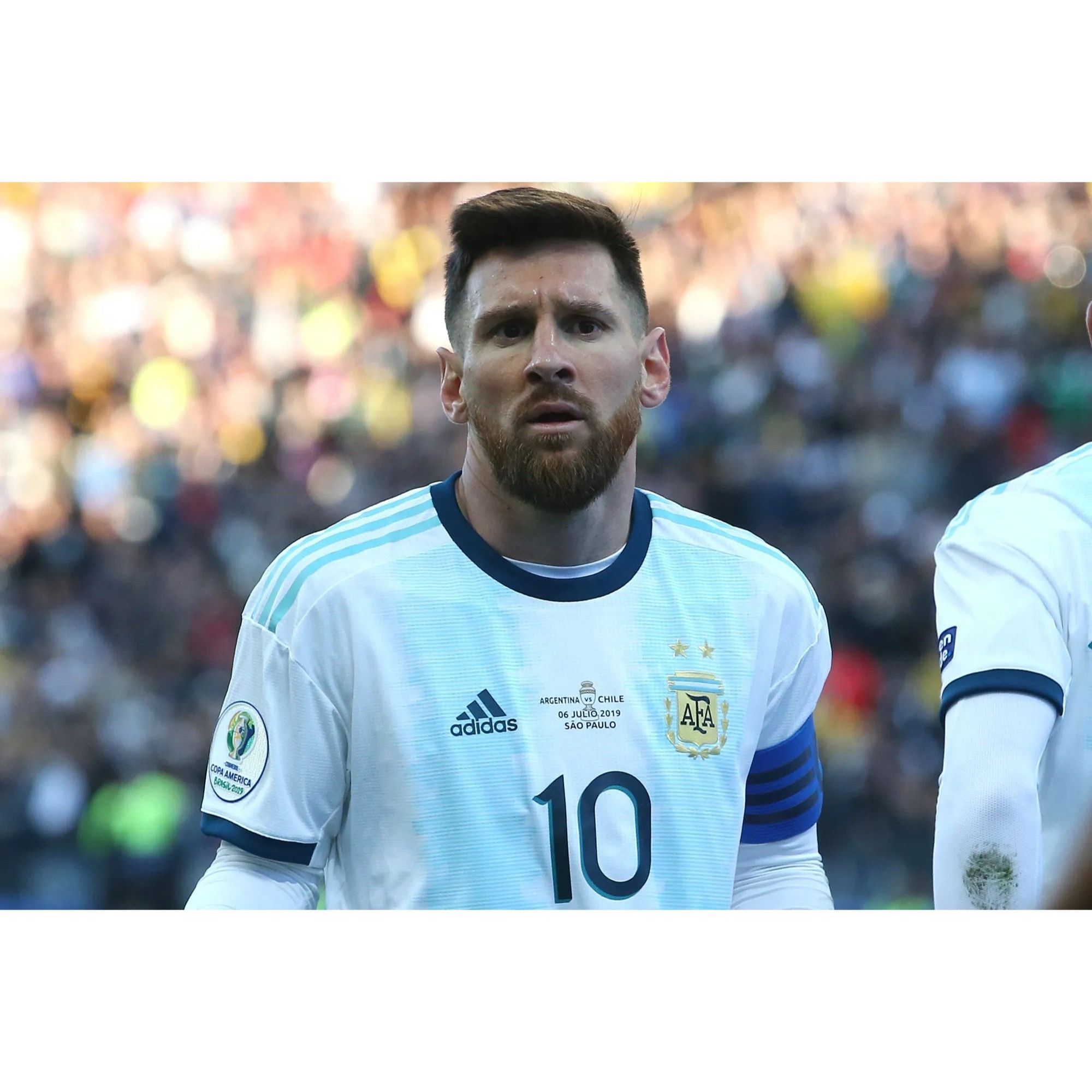 Adidas Messi Argentina 2019 COPA AMERICA PLAYER ISSUE Soccer Jersey Size US L / EU 52-54 / 3 - 11 Thumbnail