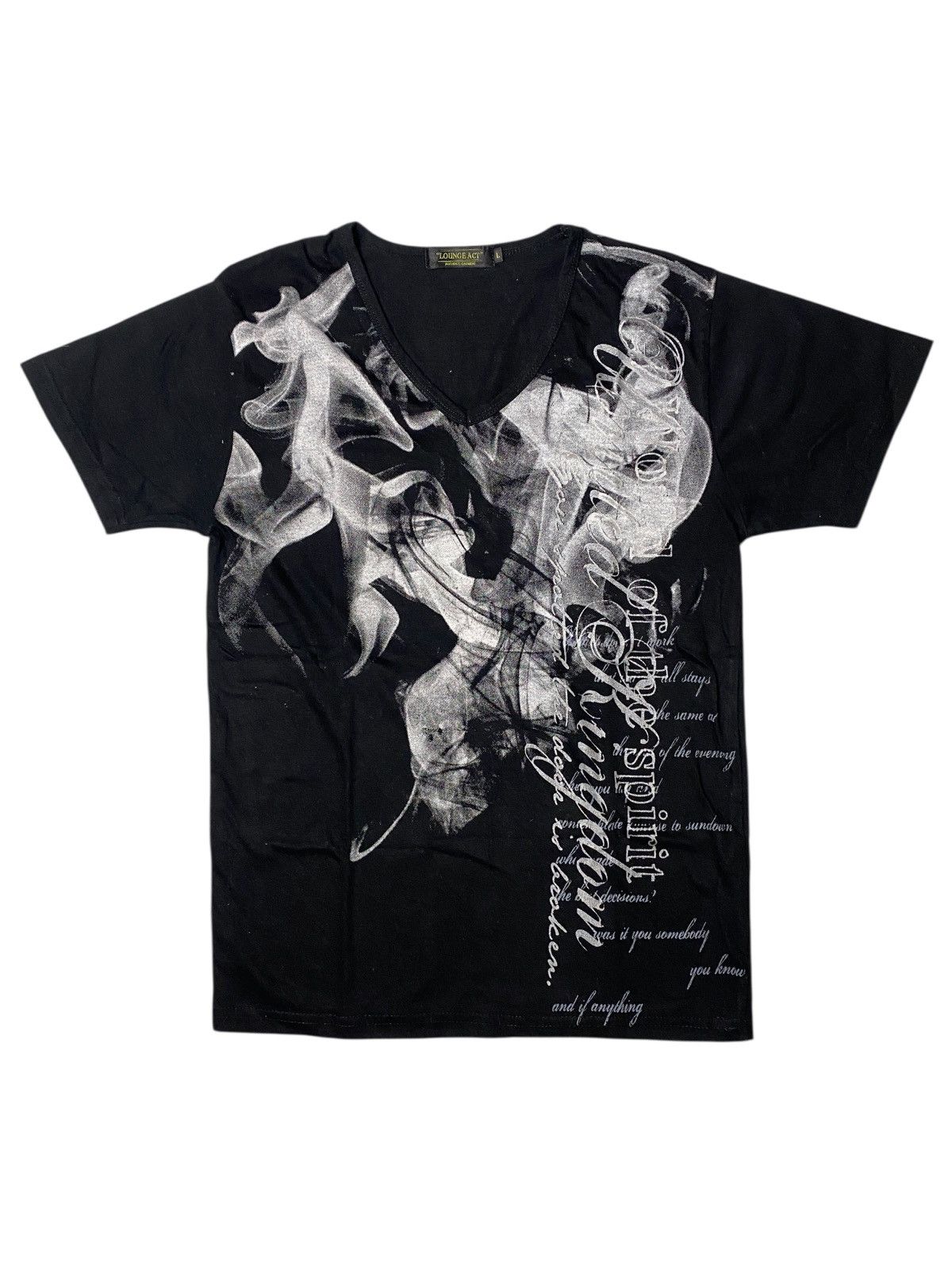 If Six Was Nine 2000's Lounge Act Vkei Poem Shirt Size US S / EU 44-46 / 1 - 1 Thumbnail