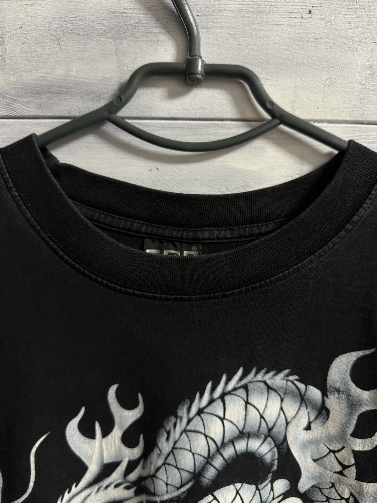 Vintage Rare Vintage T-Shirt Dragon Rock Of The Red Tribal Tee Size US L / EU 52-54 / 3 - 10 Thumbnail
