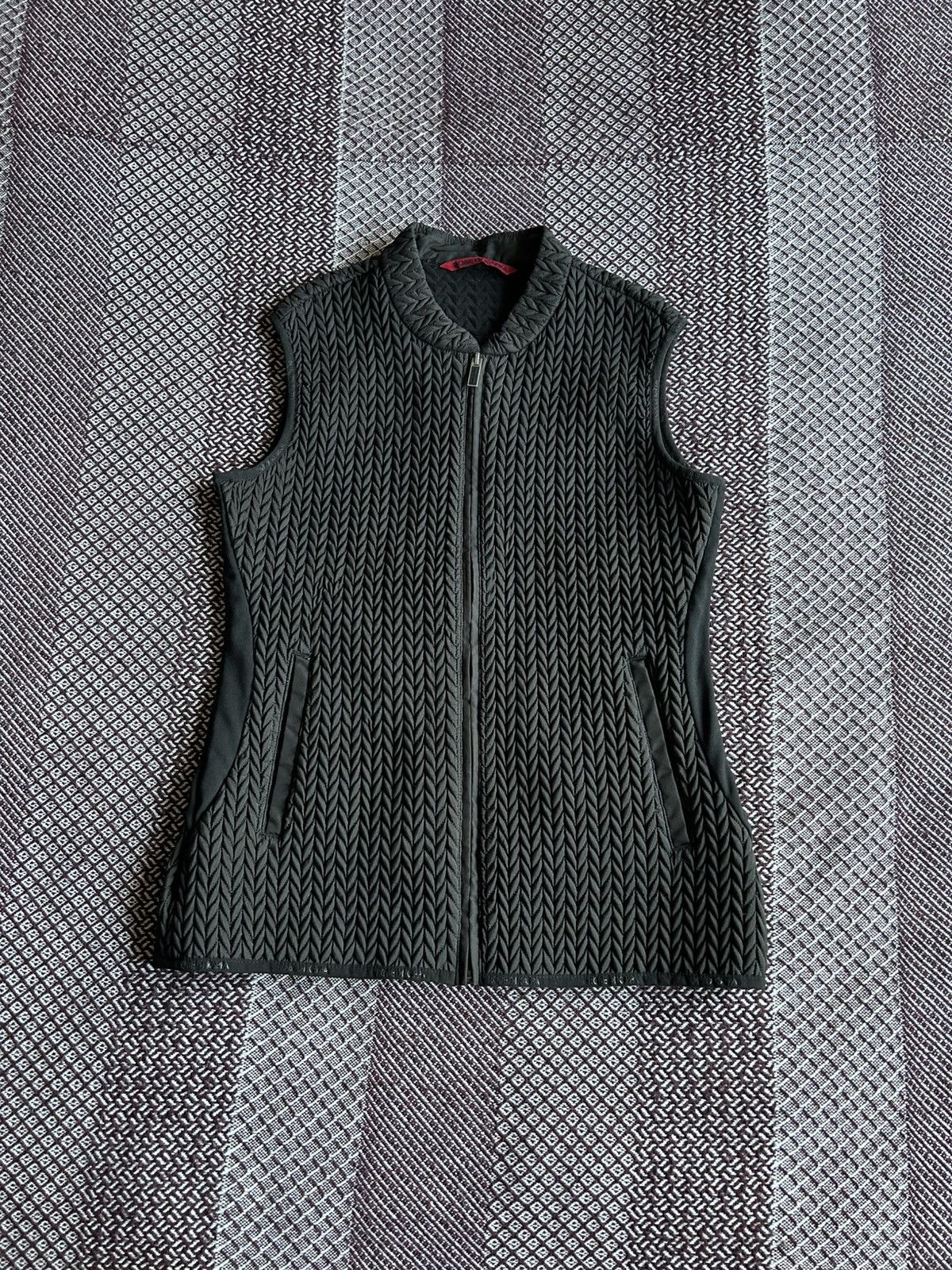 Kappa Robe Di Kappa Streetwear Vest Unisex Total Black Size Large Size L / US 10 / IT 46 - 1 Thumbnail