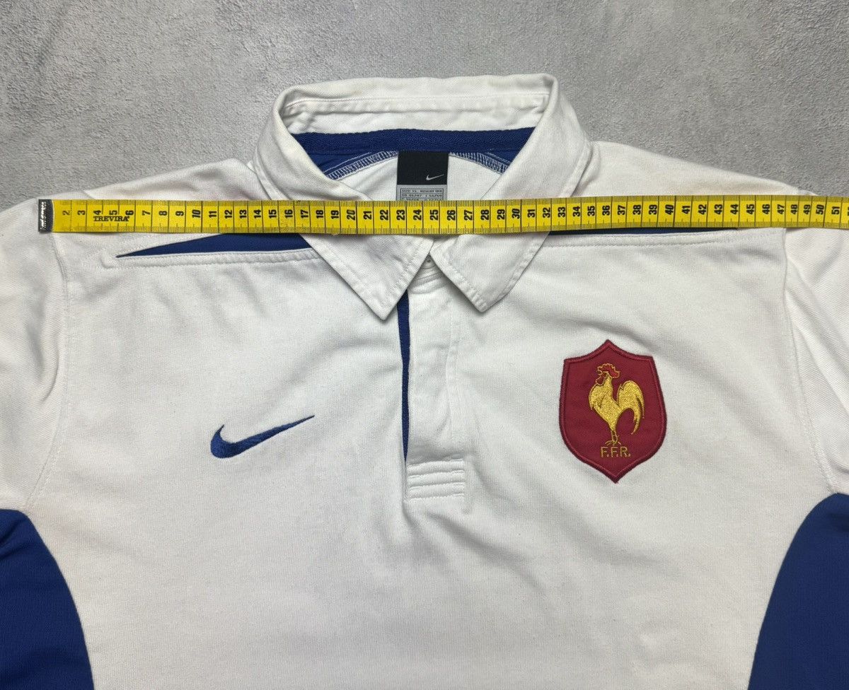 Nike France 2003 2005 Away Rugby Shirt Jersey Long Sleeve Nike Size US XL / EU 56 / 4 - 19 Thumbnail