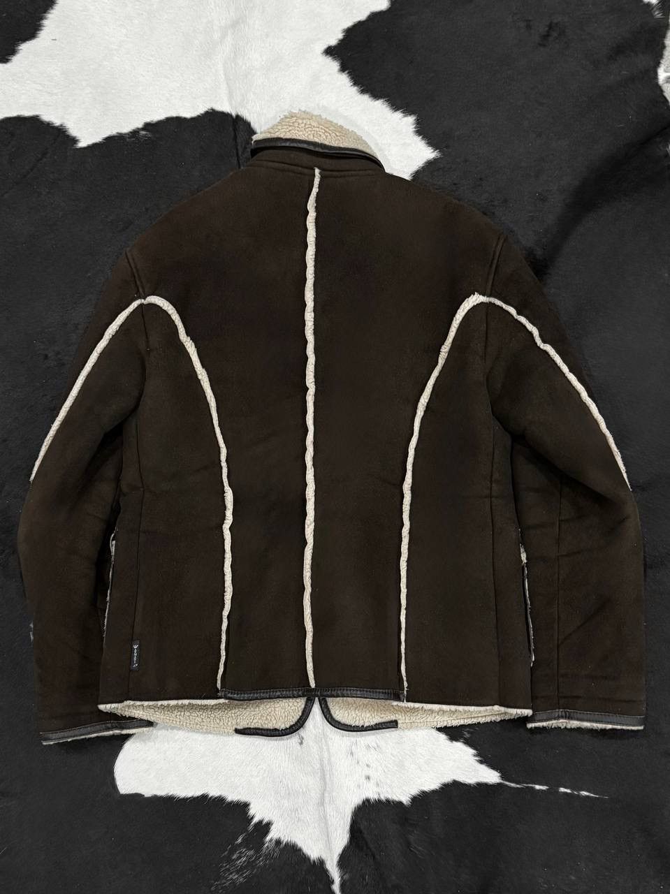 Armani Armani Leather Pilot Jacket Size US L / EU 52-54 / 3 - 2 Thumbnail