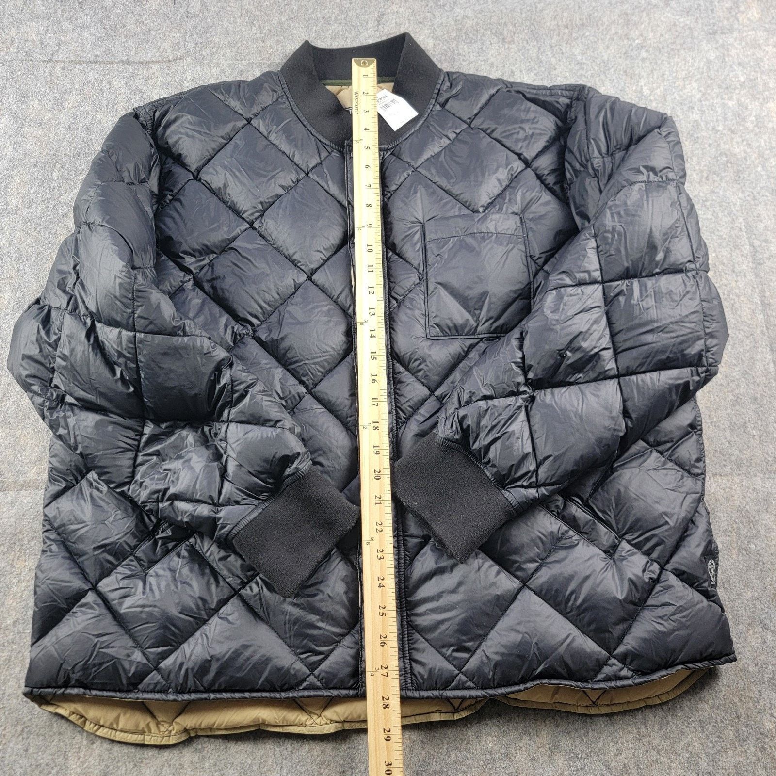 Todd Snyder Todd Snyder Quilted Down Bomber Jacket size XXL Black NWT Size US XXL / EU 58 / 5 - 6 Thumbnail