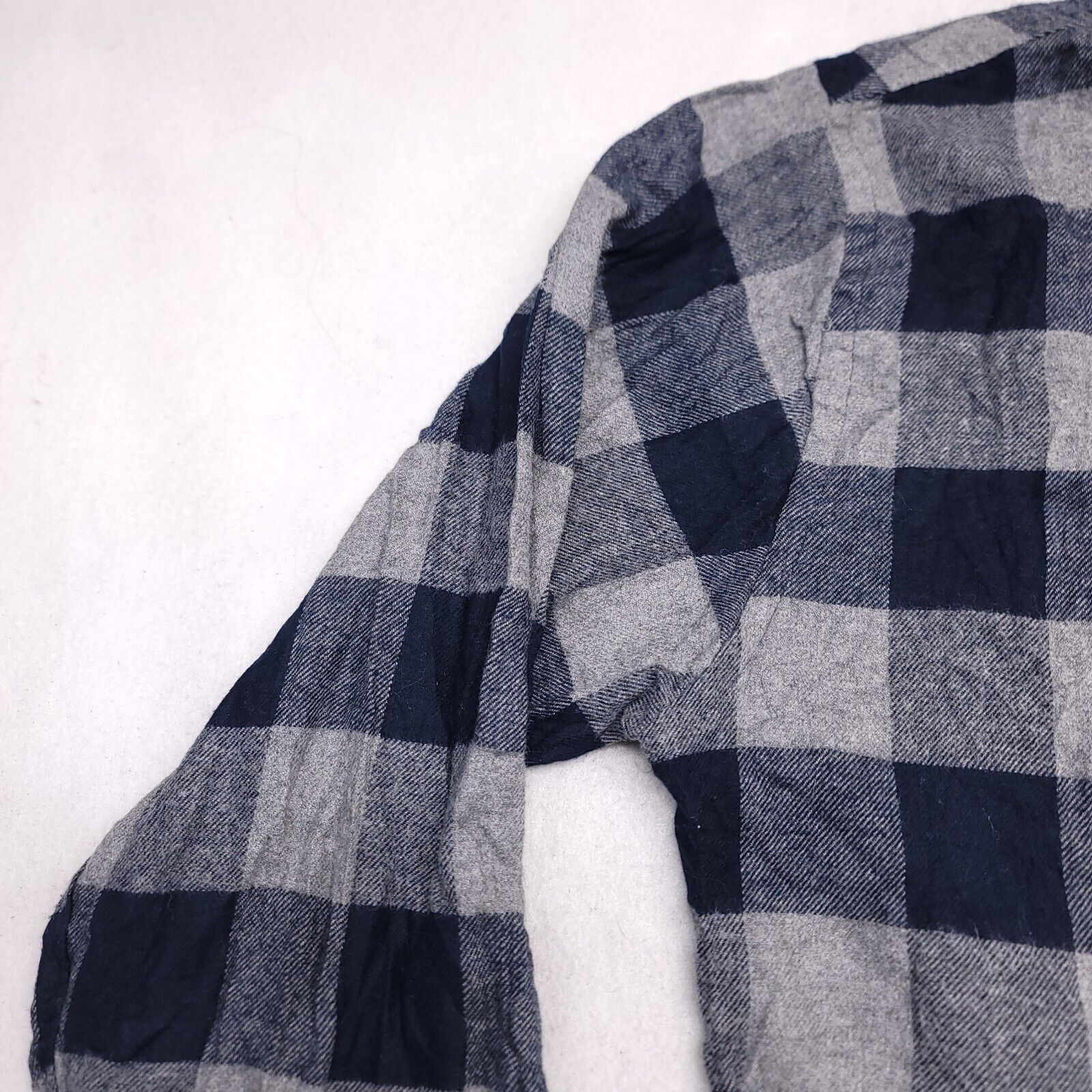 Croft & Barrow Croft & Barrow Buffalo Check Flannel Shirt Mens Size M Blue Size US M / EU 48-50 / 2 - 4 Thumbnail