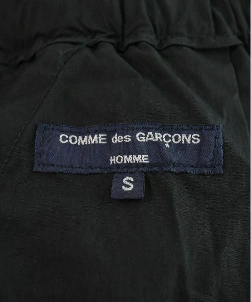 Comme des Garcons Homme Plus Cropped Pants Cotton Nylon Rubber Waist Cargo Pants Black Size US 32 / EU 48 - 7 Thumbnail