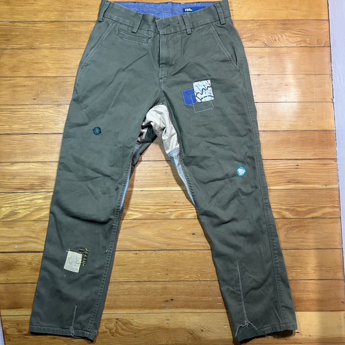 Atelier & Repairs × Vintage Atilier & Repair 1/1 Refurbished Trousers Size US 30 / EU 46 - 1 Thumbnail
