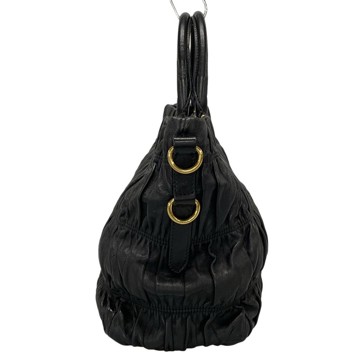 Prada PRADA Gathered Bag Tote Bag BN2076 Size ONE SIZE - 4 Thumbnail