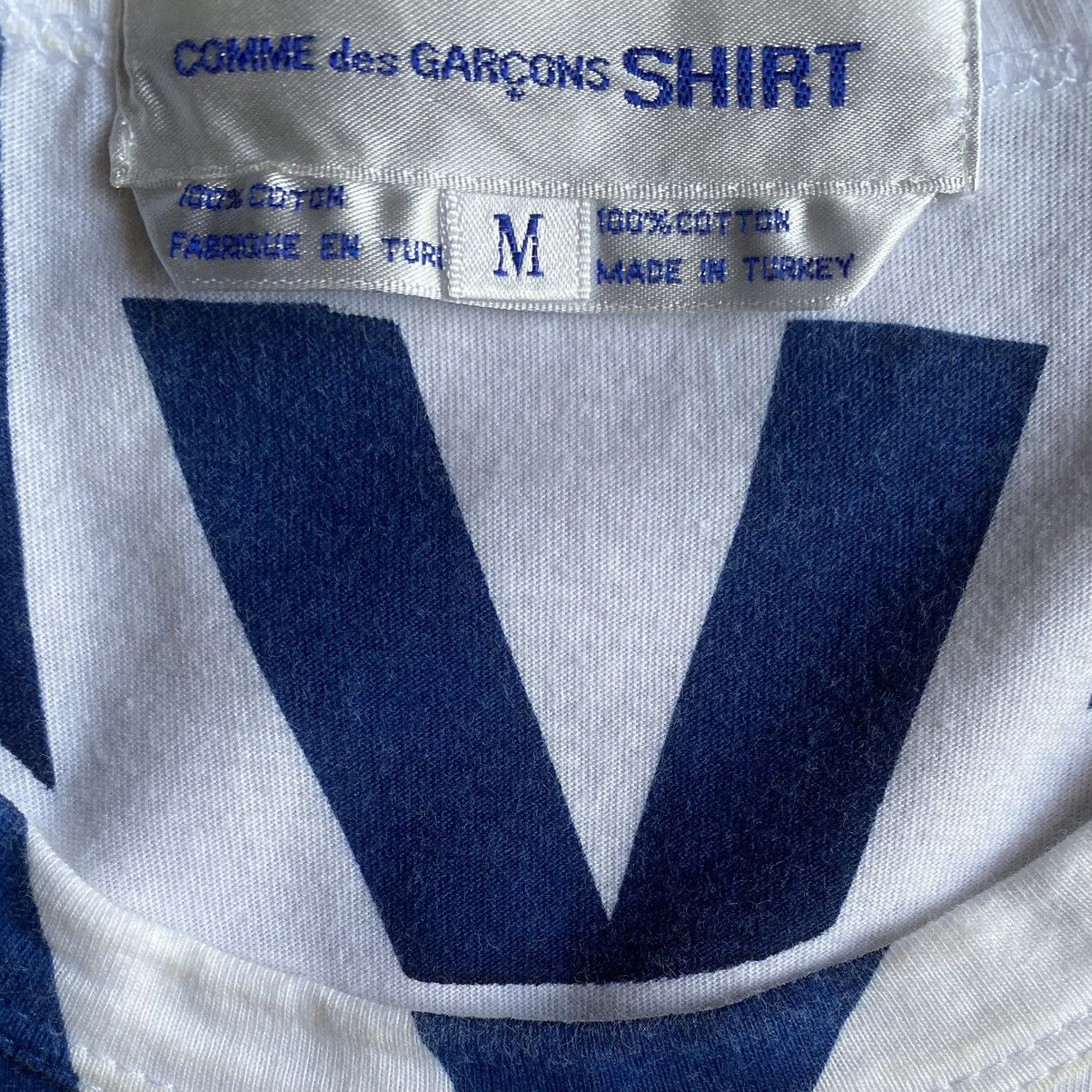 Comme des Garcons Vintage SS00 Silver Scale Tee Size US M / EU 48-50 / 2 - 4 Thumbnail