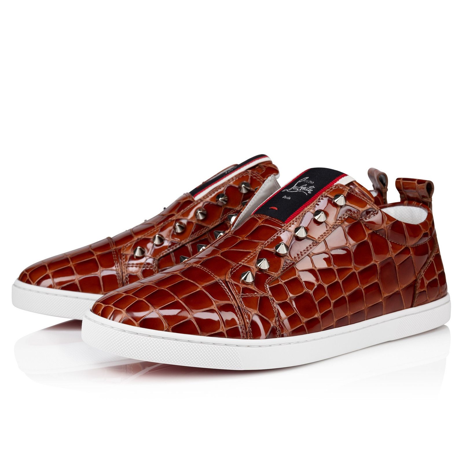 Christian Louboutin F.A.V fique a vontade calf leather acajou Size US 12 / EU 45 - 1 Thumbnail