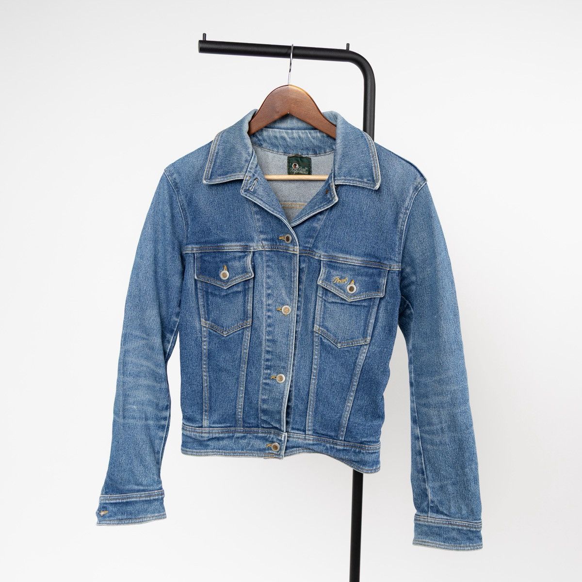 Peak Performance Peak Performance Vintage Womens Denim Jacket Blue Trucker Size L / US 10 / IT 46 - 3 Thumbnail