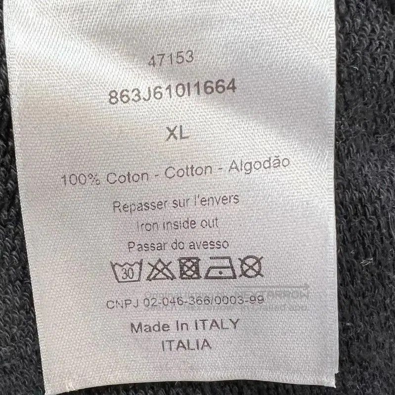 Dior Dior Black Cotton Long Sleeve Hoodie for Women . Size XL / US 12-14 / IT 48-50 - 6 Thumbnail