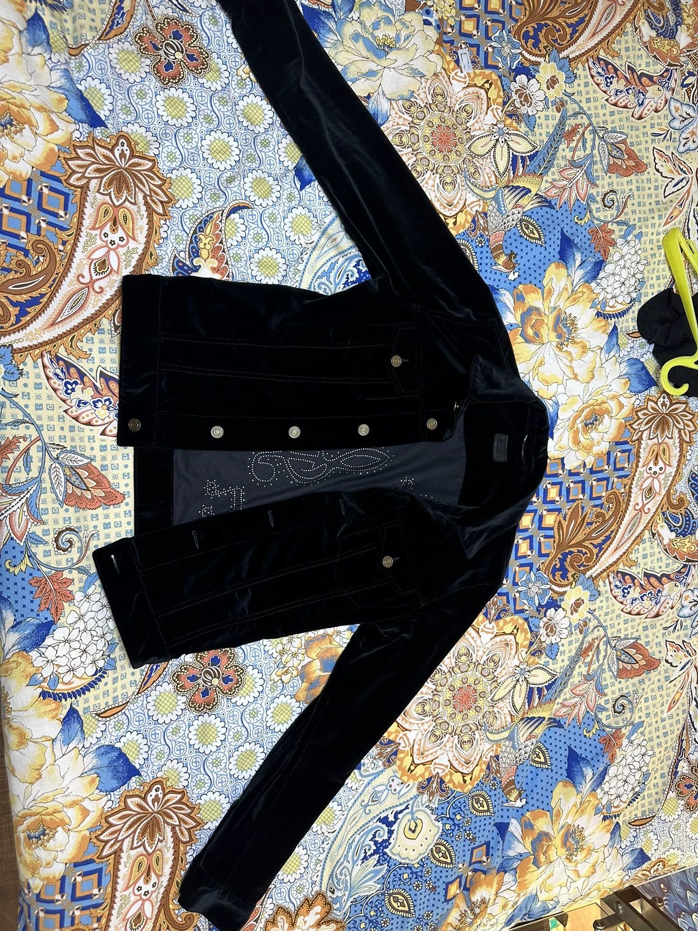 Saint Laurent Paris Saint Laurent Paris Black note jacket Size US S / EU 44-46 / 1 - 1 Thumbnail