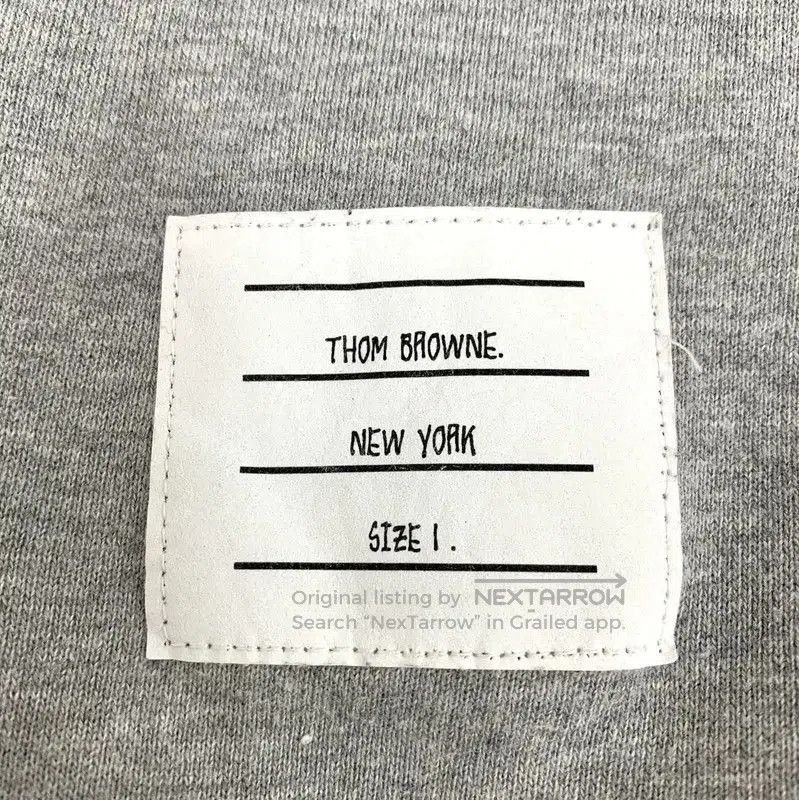 Thom Browne Thom Browne Gray Cotton Casual Pants . Size 23" - 6 Thumbnail