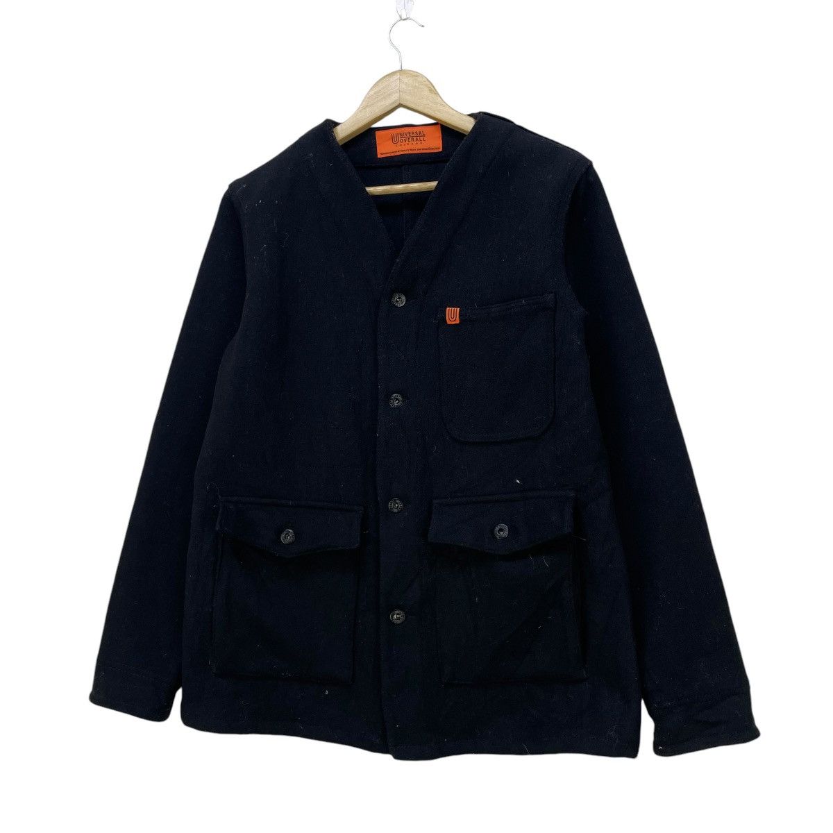 Vexed Generation × White Mountaineering Vintage Collar Less Universal Chicago Workwear Size US M / EU 48-50 / 2 - 2 Thumbnail