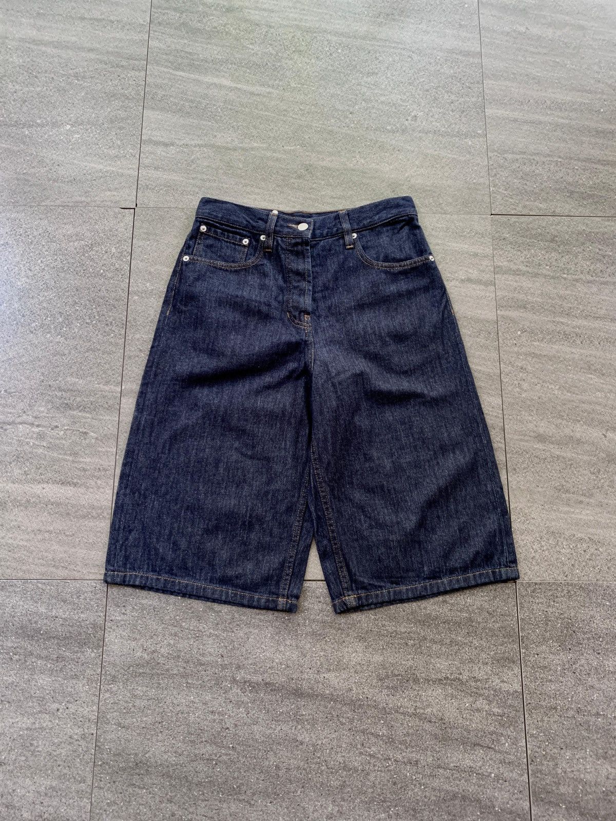 Dries Van Noten FREE TAX! Denim Long Shorts Pants Size US 28 / EU 44 - 2 Thumbnail