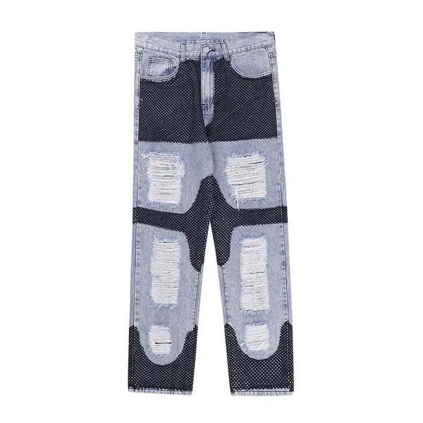 VIBE Blue Distressed Denim Jeans Size US 30 / EU 46 - 5 Thumbnail