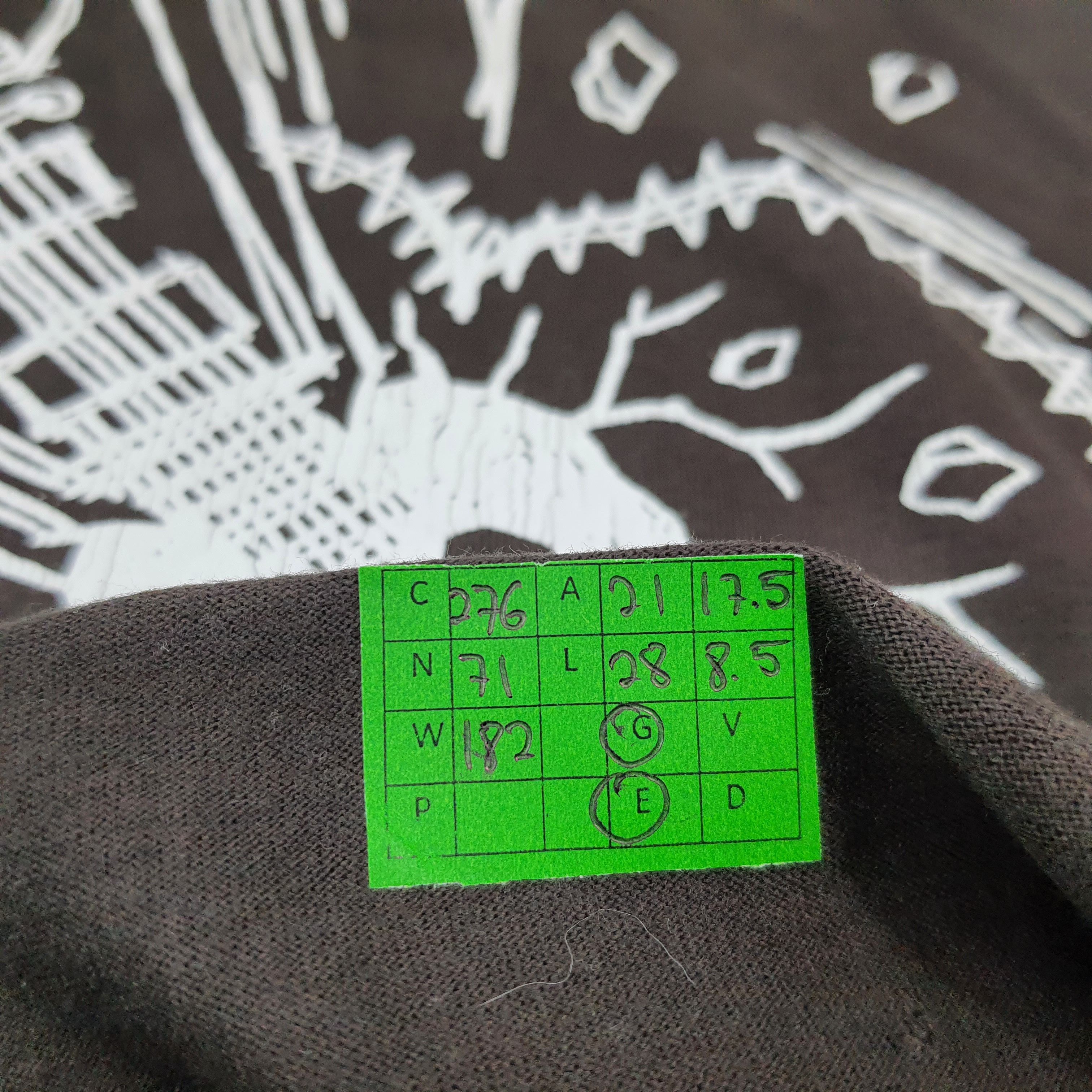 Number (N)ine Vintage Number Nine Takahiro Miyashita Tshirt C276N71 Size US L / EU 52-54 / 3 - 7 Thumbnail