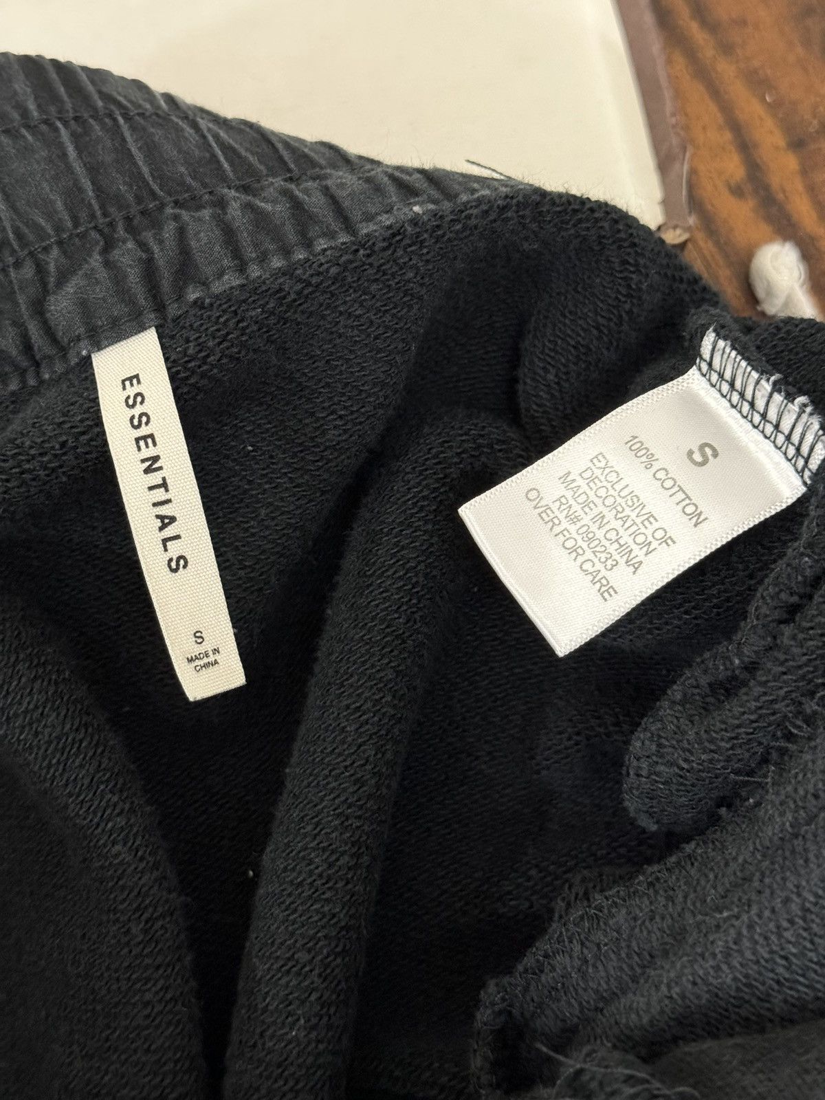 Fear of God FOG Fear of God Essentials Drawstring OG Shorts SZ S Black🔥 Size US 32 / EU 48 - 10 Thumbnail