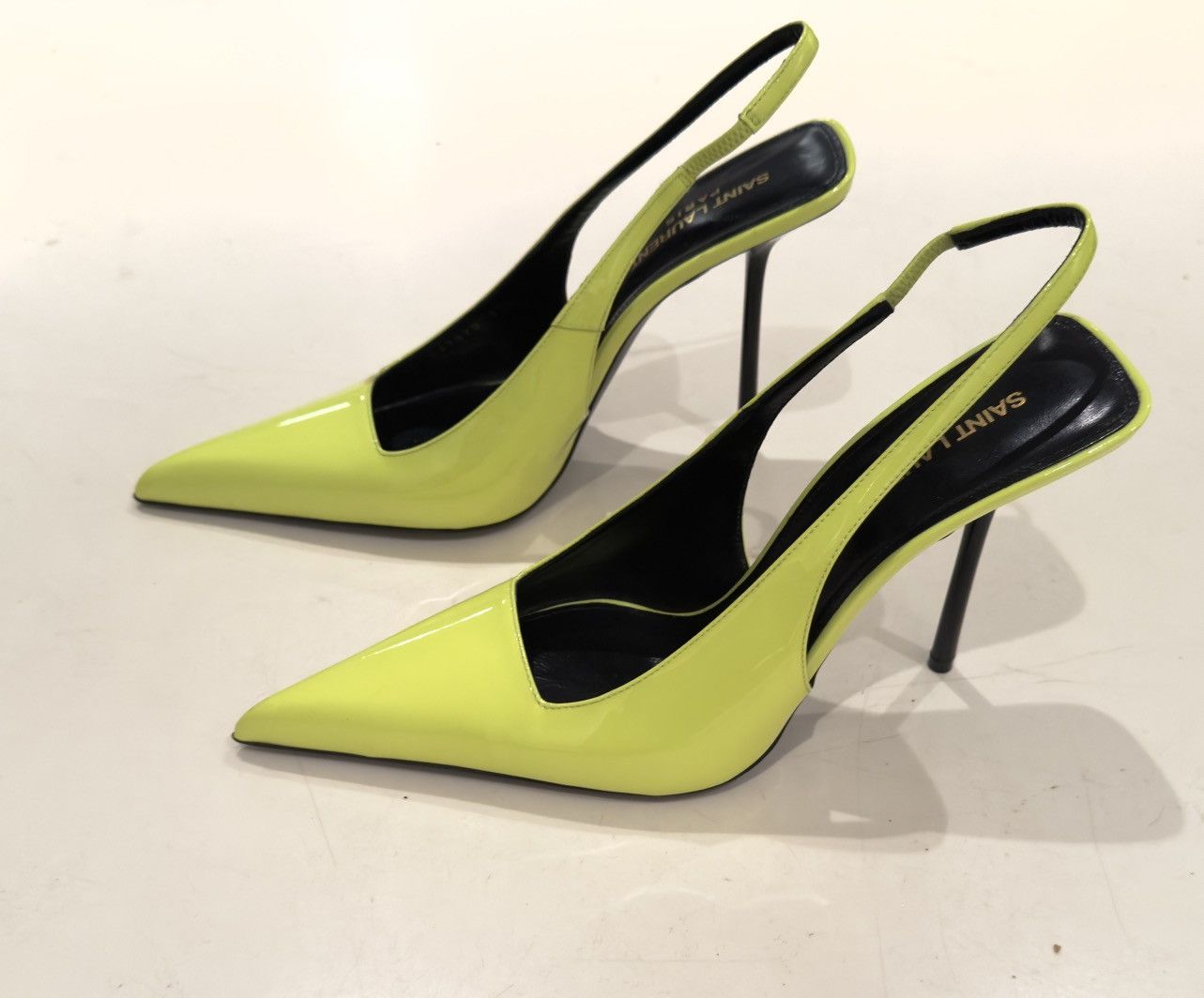 Saint Laurent Paris SAINT LAURENT - Vesper Patent Heels size 38.5 - brand new ! Size US 7.5 / IT 37.5 - 3 Thumbnail