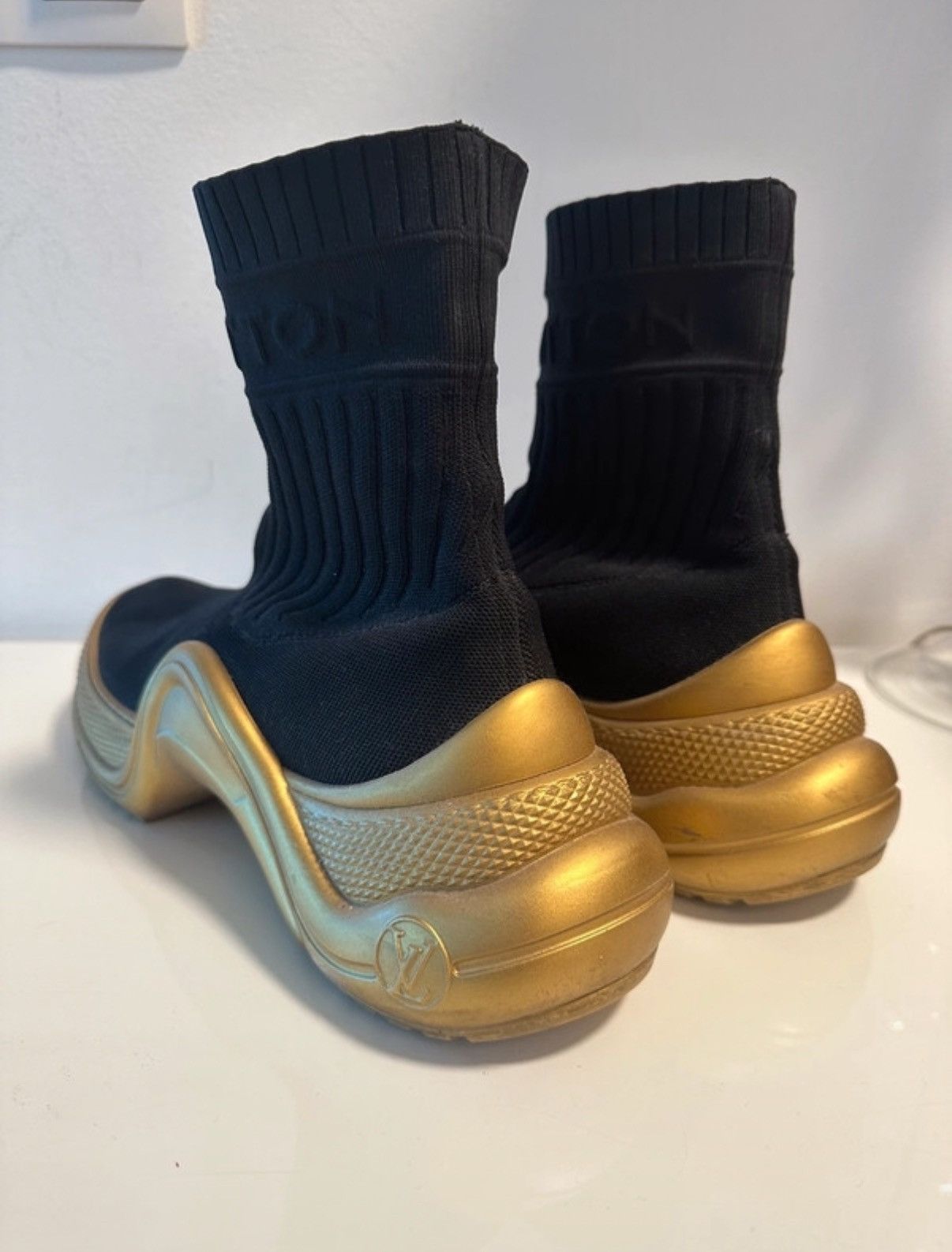Louis Vuitton Knit socks shoes Size US 9 / IT 39 - 3 Thumbnail