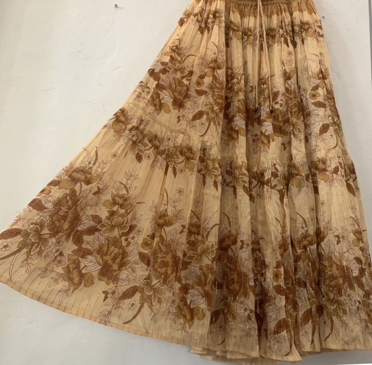 Spell SPELL & gypsy collective COCO LEI SKIRT in caramel small Size 28" / US 6 / IT 42 - 4 Thumbnail