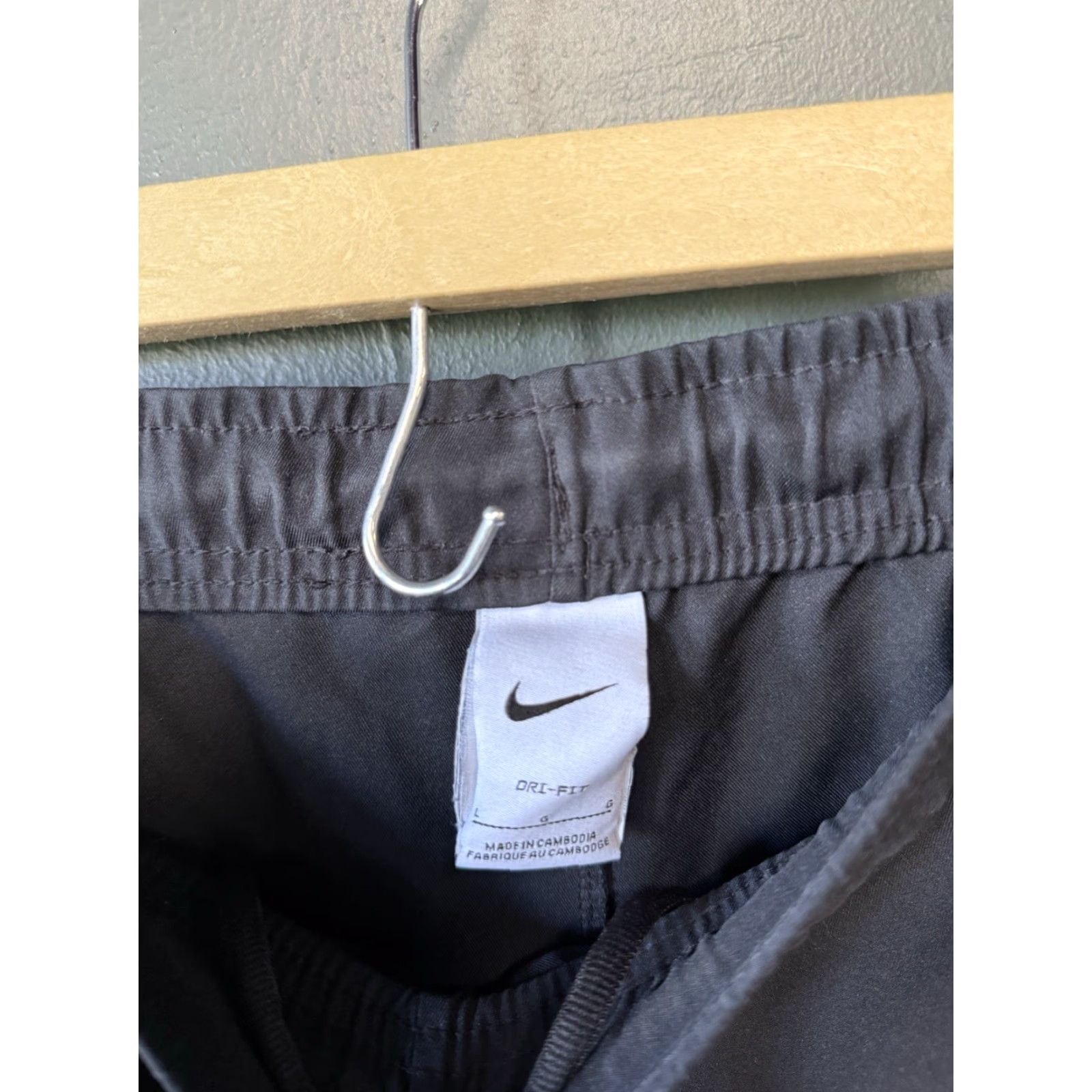 Nike Nike Sportswear Sweatpants Mens Athletic Black L Dri-Fit SIZE Large Regular Activewear Pants Size US 33 - 3 Thumbnail