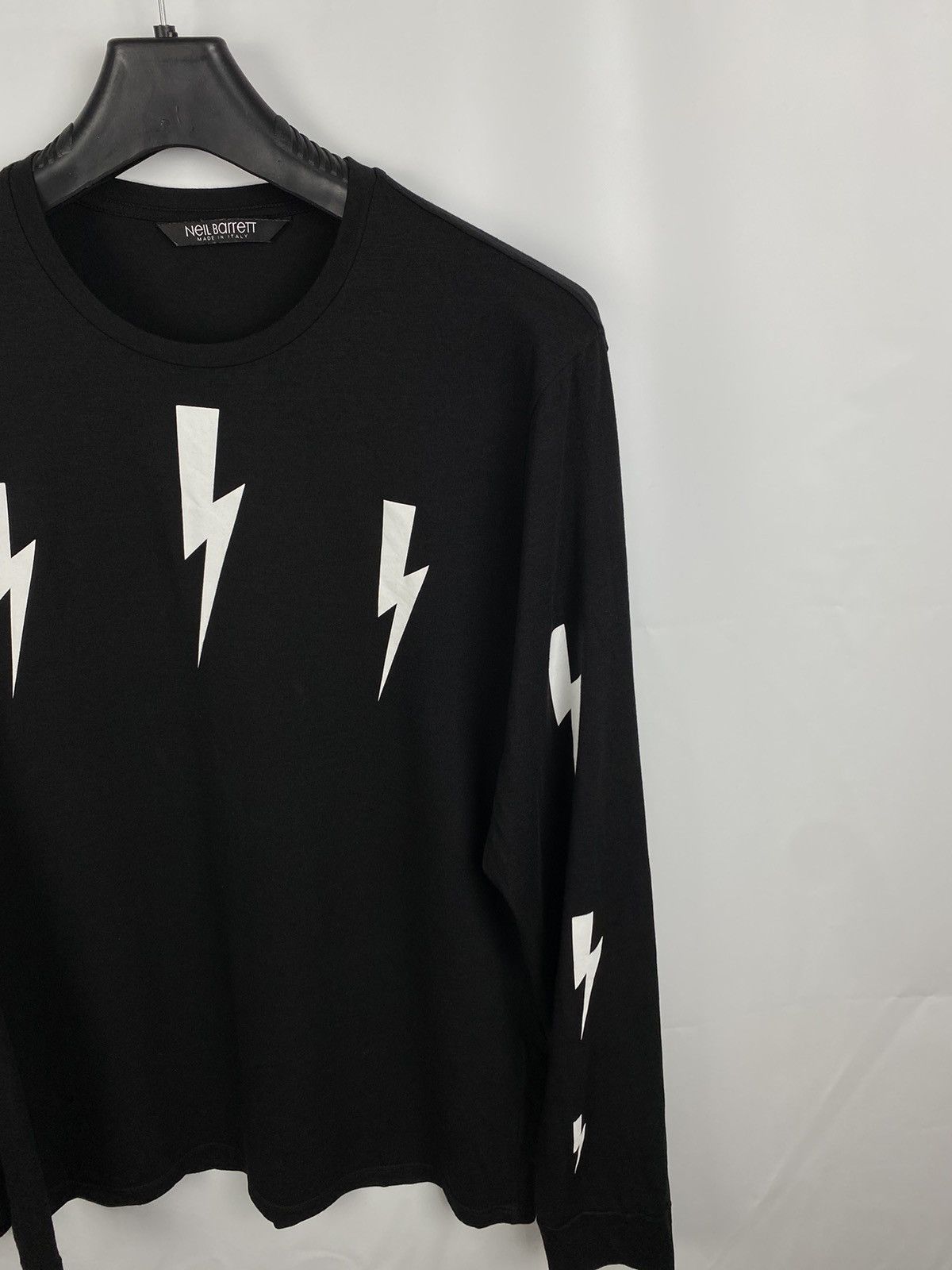 Neil Barrett Neil Barrett Halo Bolt Longsleeve Men size XL Size US XL / EU 56 / 4 - 5 Thumbnail