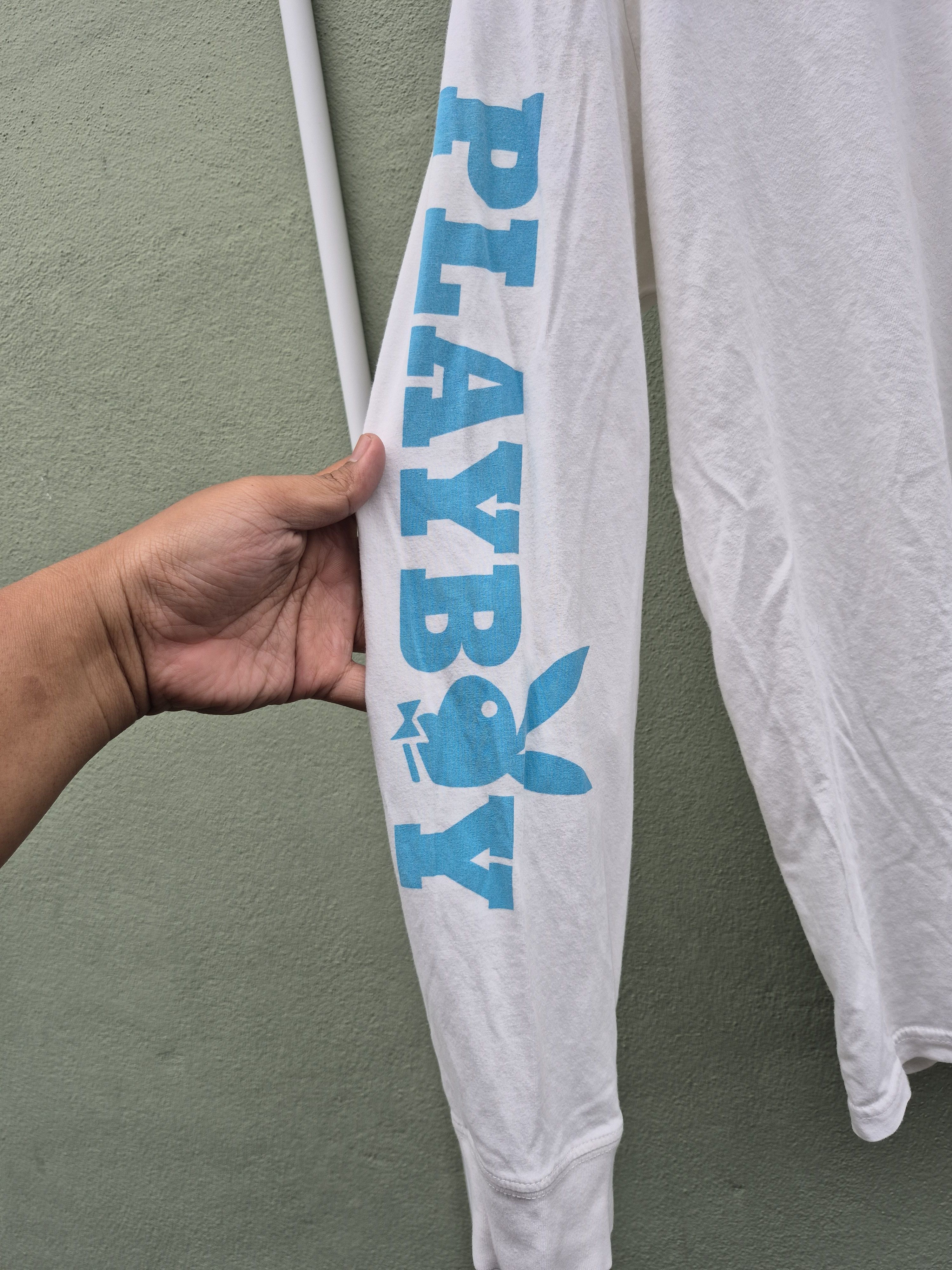 Pacsun × Playboy 🔥 Playboy x Pacsun Small Logo Longsleeves Tee Size US L / EU 52-54 / 3 - 5 Thumbnail
