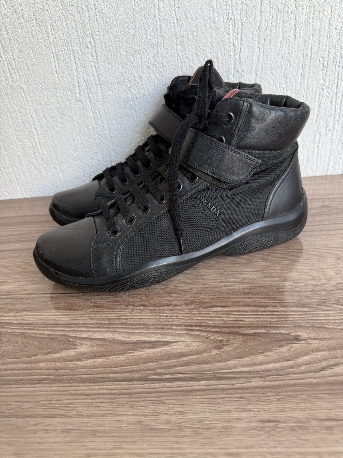 Prada America cup strap high Size US 9 / EU 42 - 8 Thumbnail