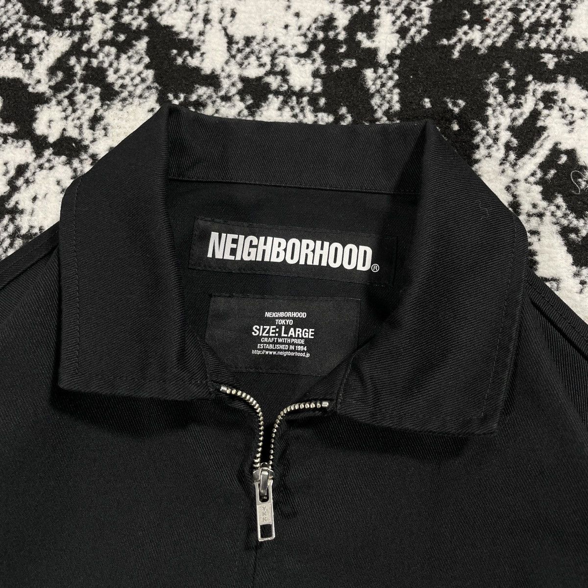Japanese Brand × Neighborhood NEIGHBORHOOD HB AOS DRIZZLER / EC-JKT 2019 JACKET - LARGE Size US L / EU 52-54 / 3 - 5 Thumbnail