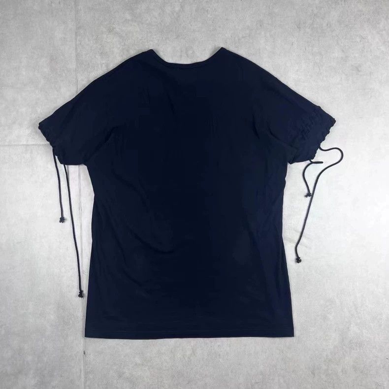Yohji Yamamoto Yohji Yamamoto 19ss black drawstring short sleeves 2502-Ne Size US L / EU 52-54 / 3 - 5 Thumbnail